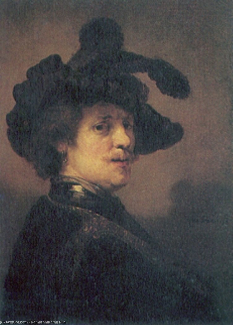 Autoportrait — Rembrandt Van Rijn