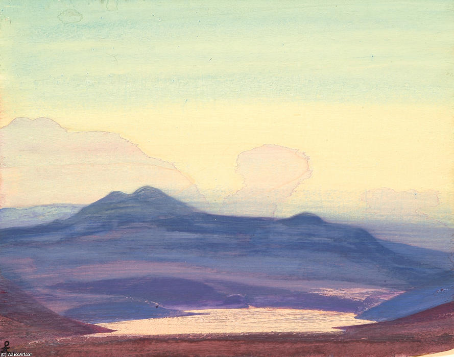 Mountain Study — Nicholas Roerich
