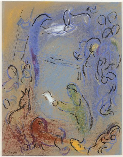 Arca Di Noè — Marc Chagall