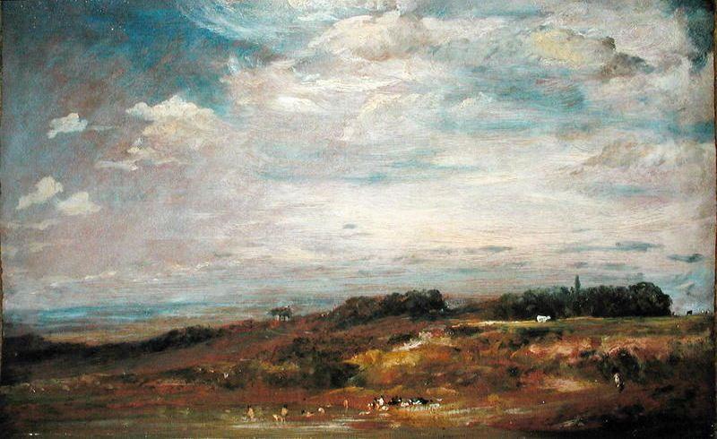 Hampstead Heath Mit Bädern — John Constable