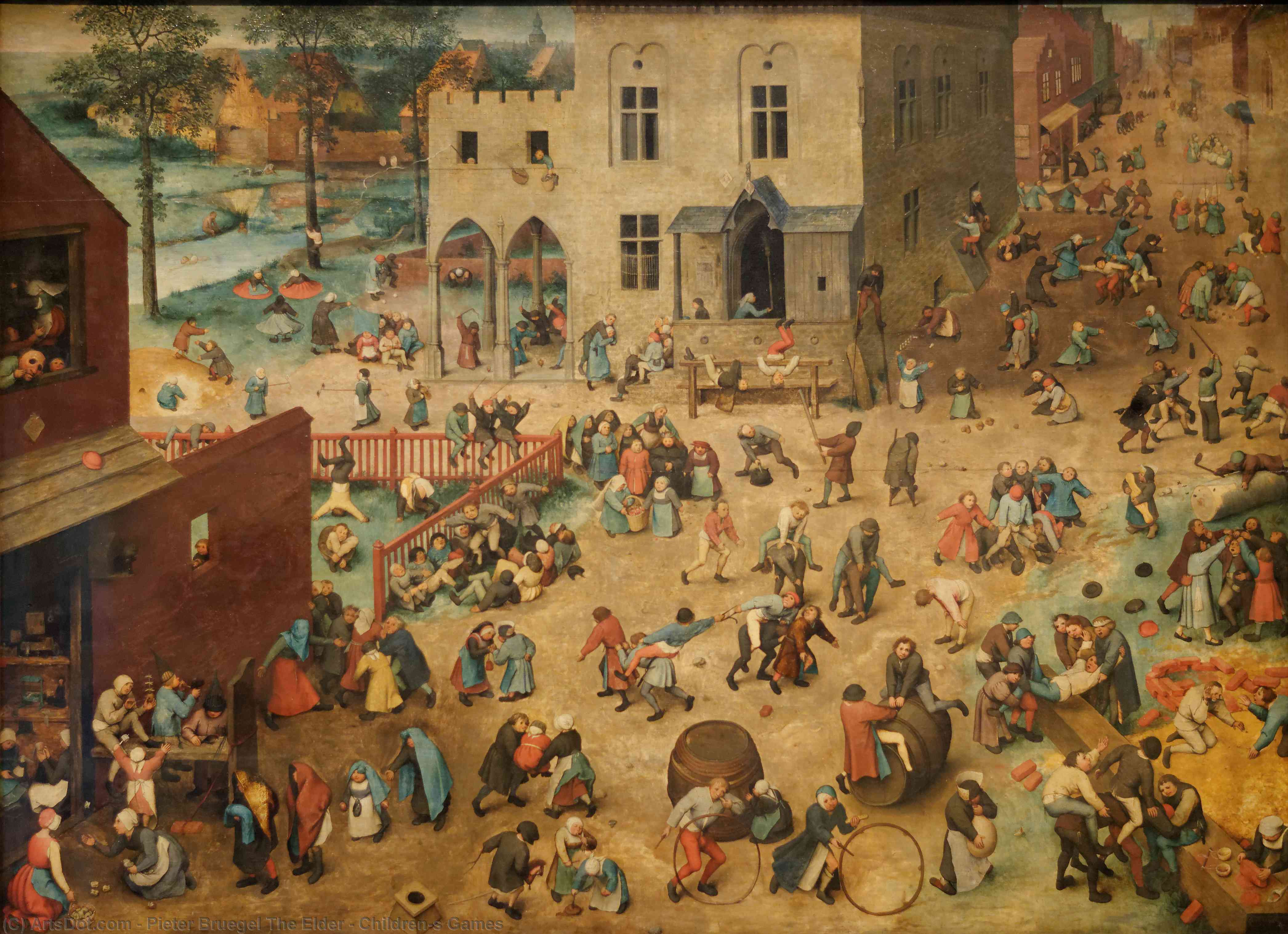 Barnas Lek — Pieter Bruegel Den Eldre