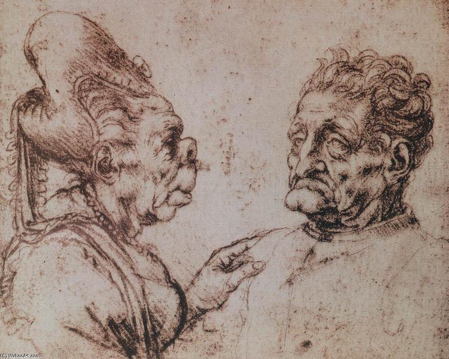 Caricature — Leonardo Da Vinci