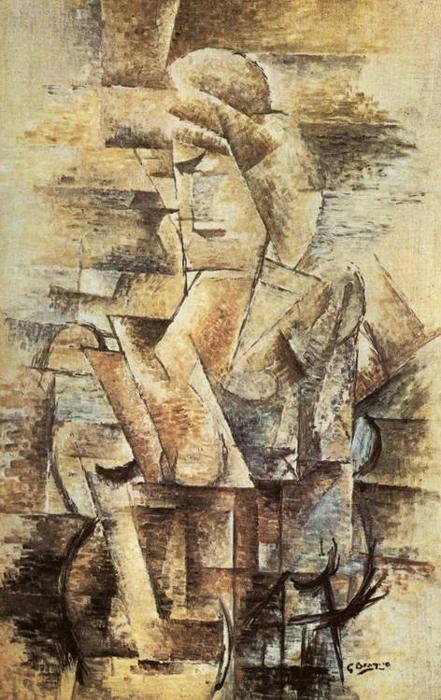 Frauenfigur — Georges Braque