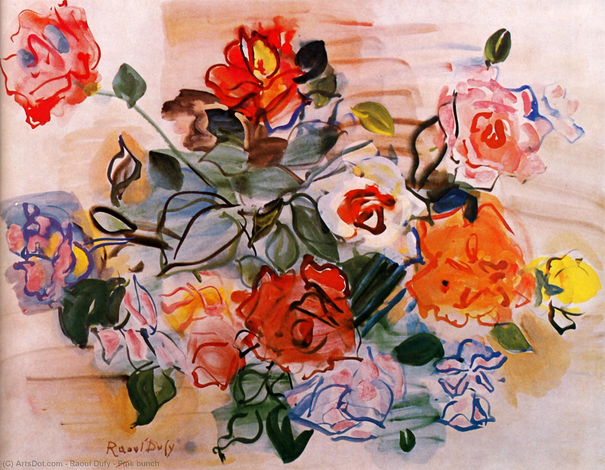 Pink Bunch — Raoul Dufy