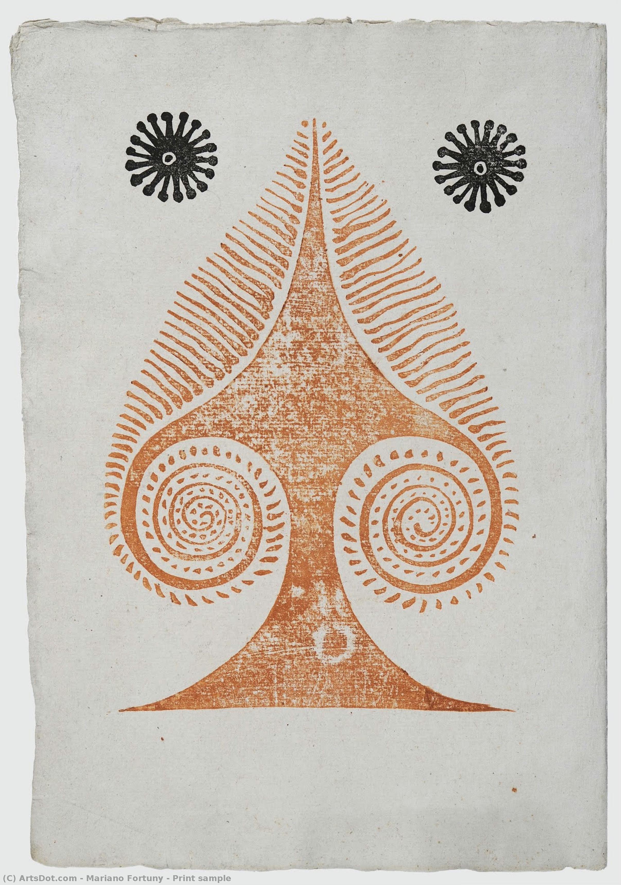 Print Sample — Mariano Fortuny