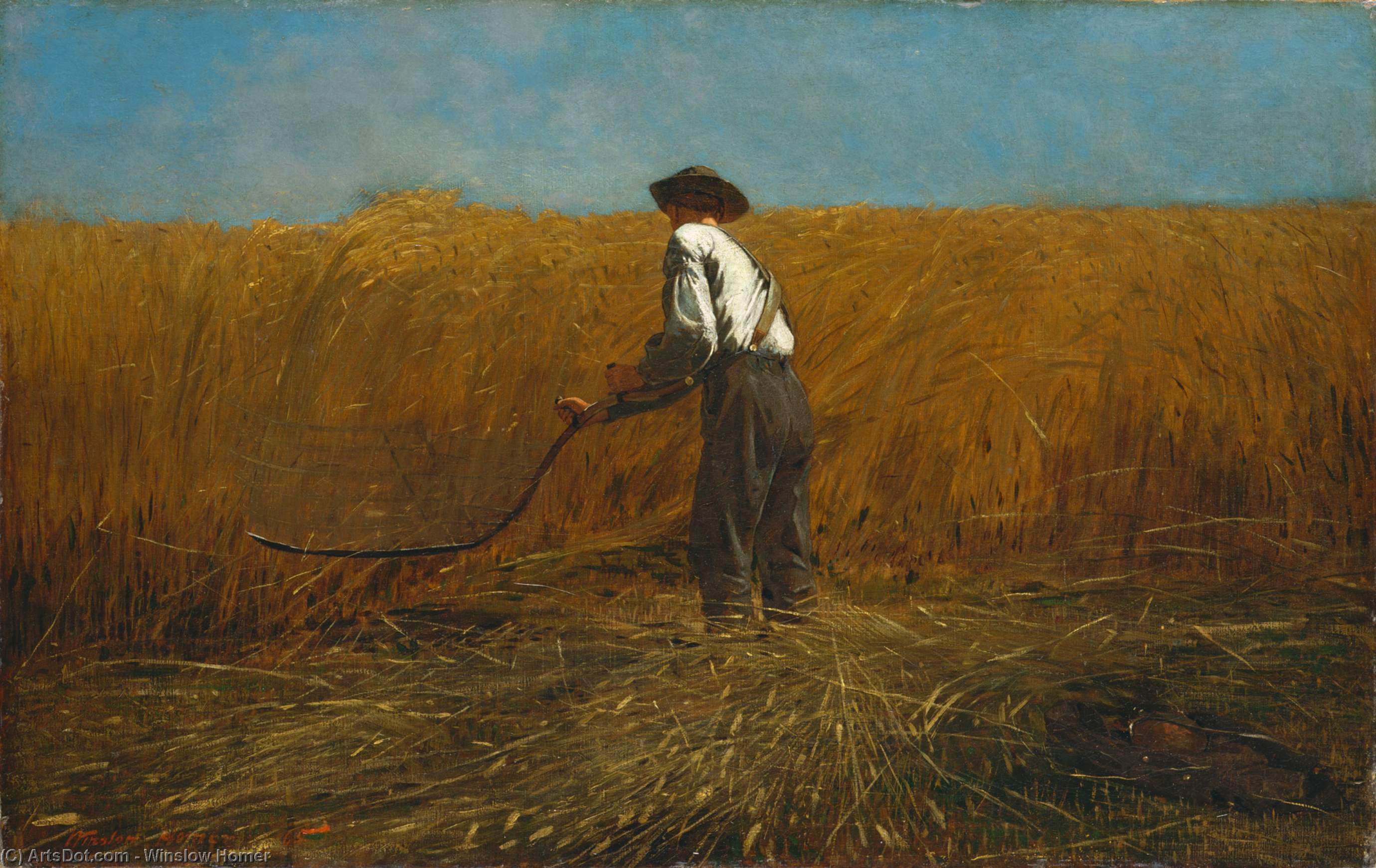 The Veteran In A New Field — Winslow Homer