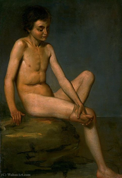 Study Naked Boy — François Xavier Fabre