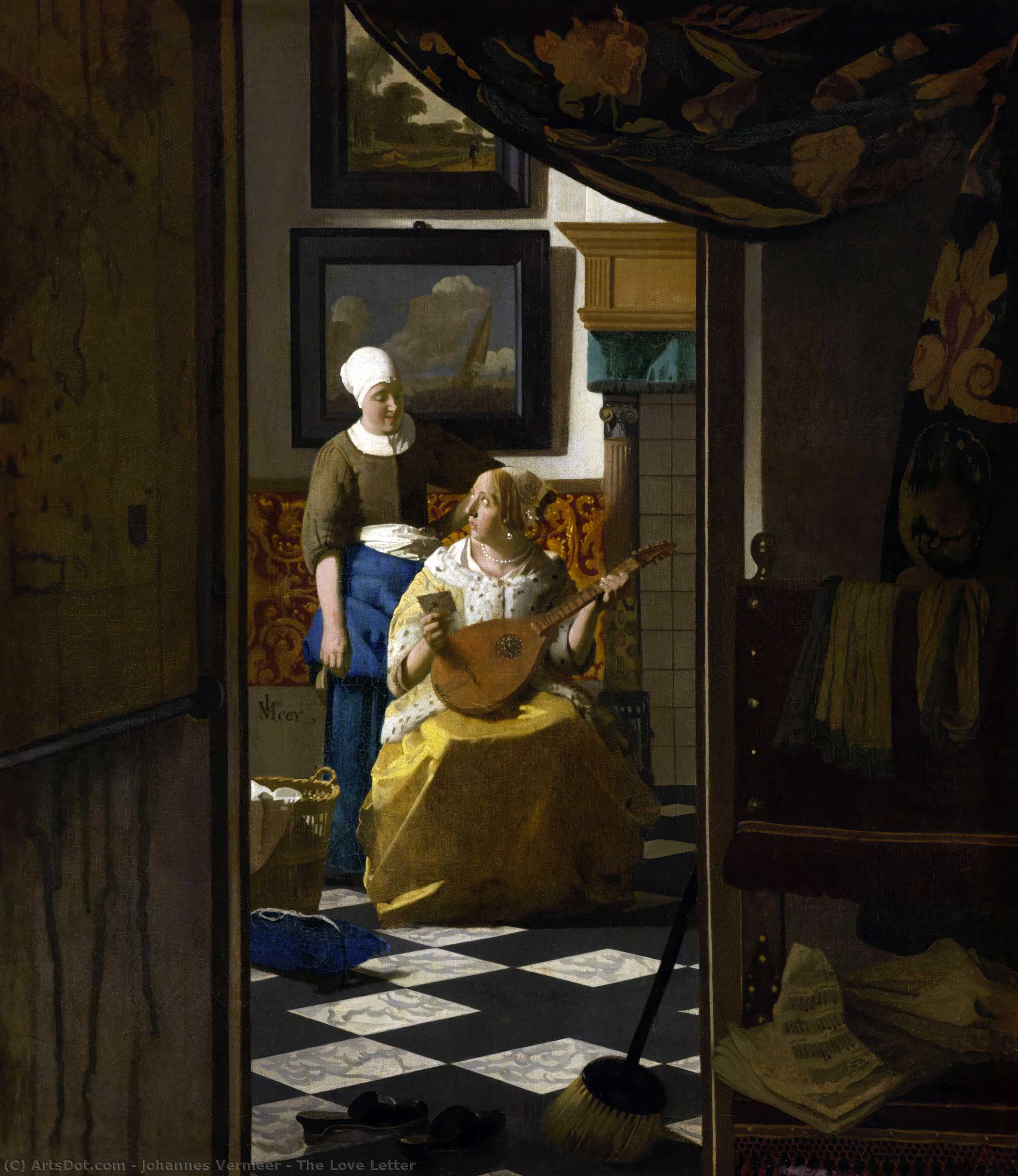 List Of Paintings By Johannes Vermeer — Johannes Vermeer