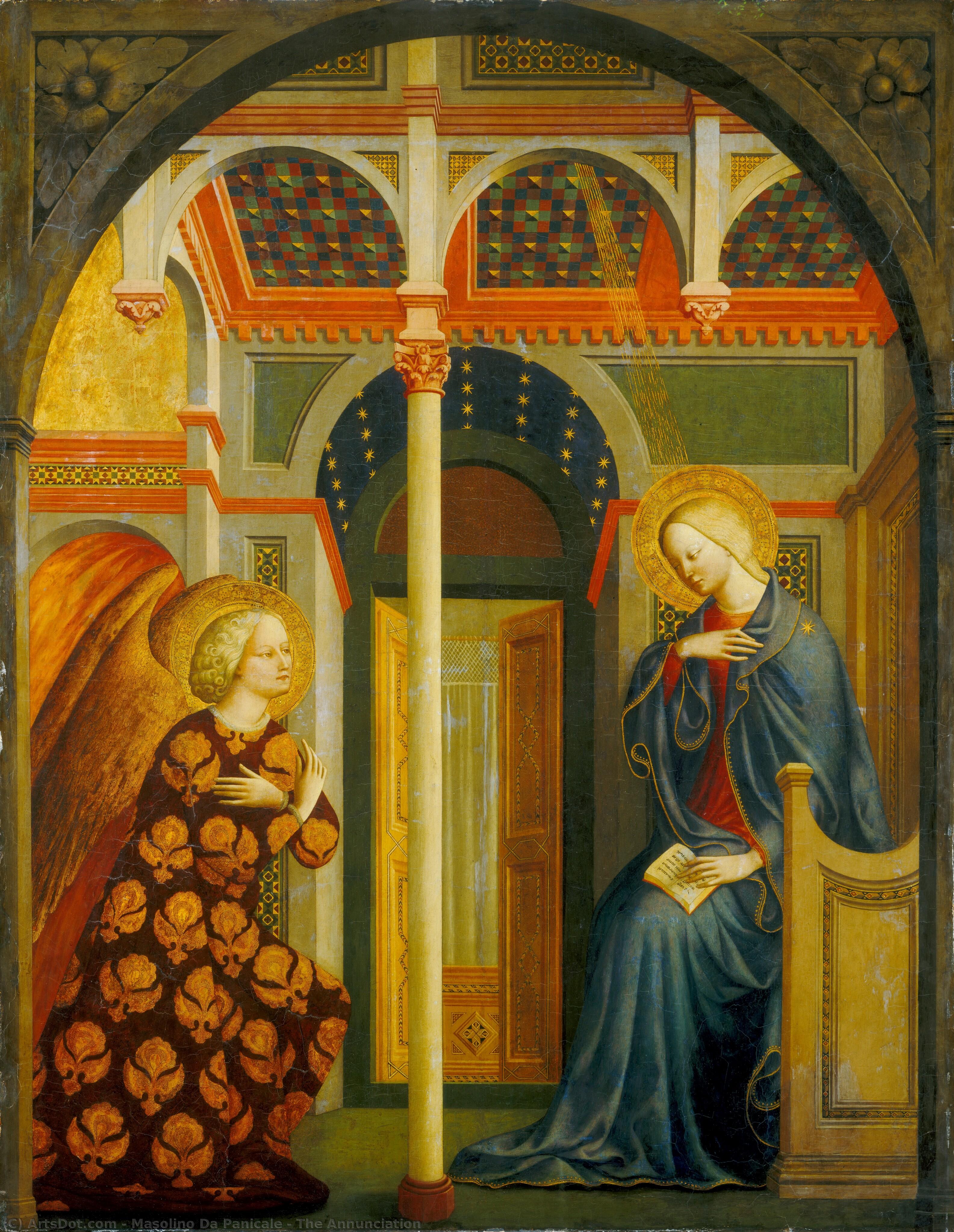 The Annunciation — Masolino Da Panicale