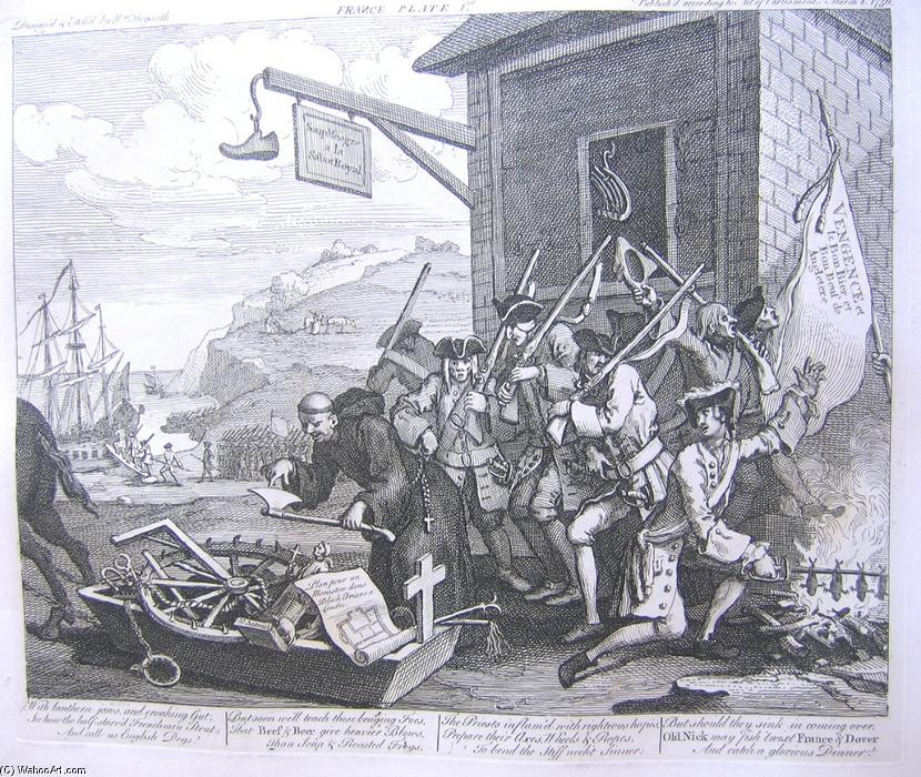 Die Invasion — William Hogarth