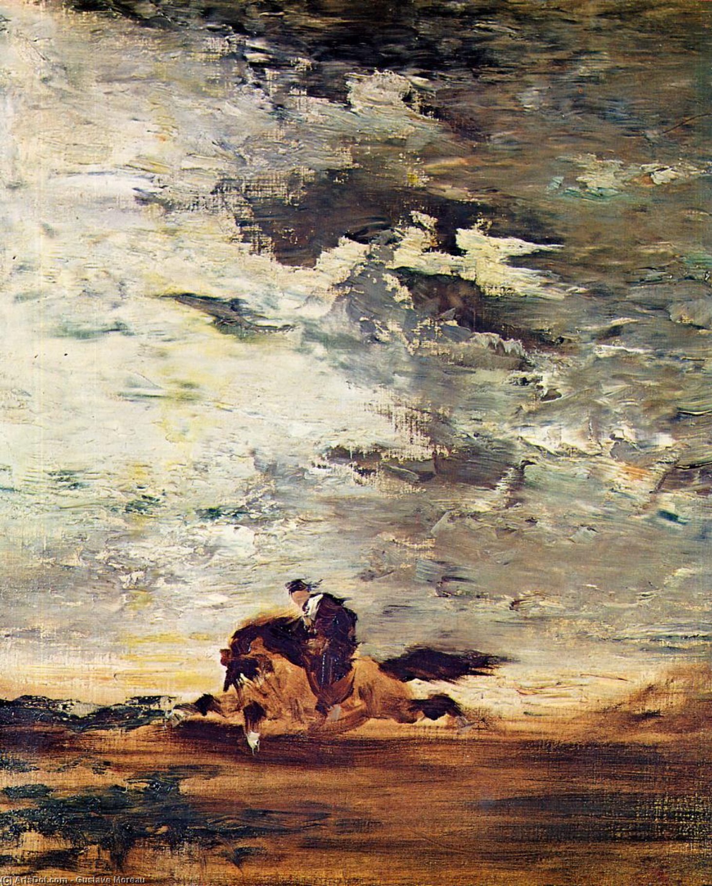 Der Reiter Schottlands — Gustave Moreau
