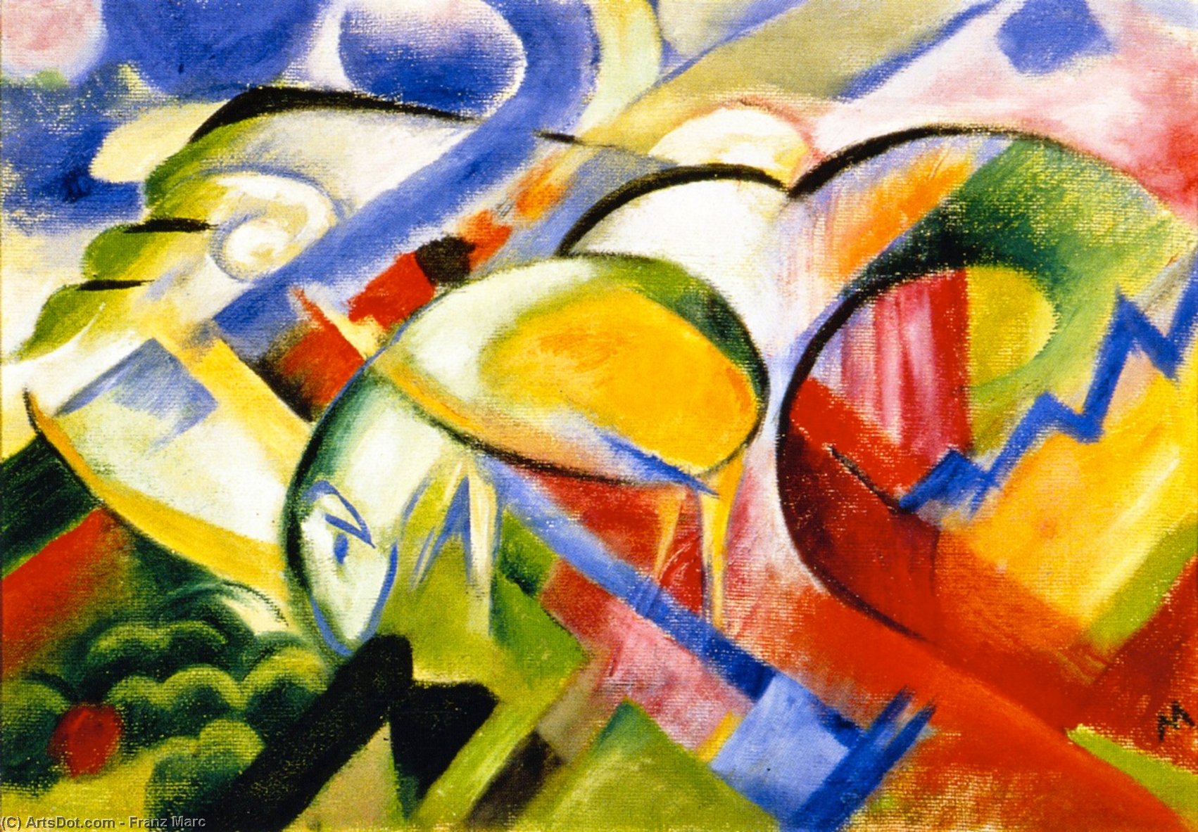 Sheep — Franz Marc