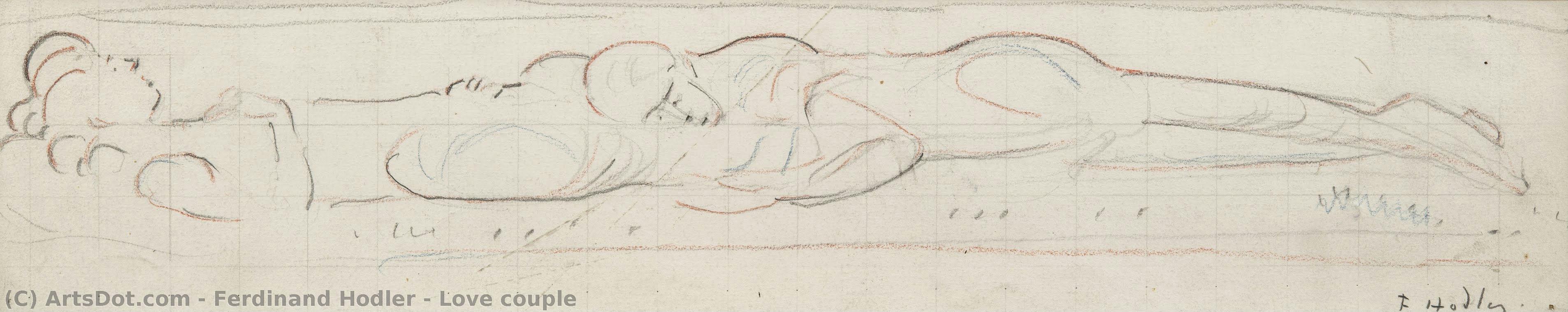Aşk Çifti — Ferdinand Hodler