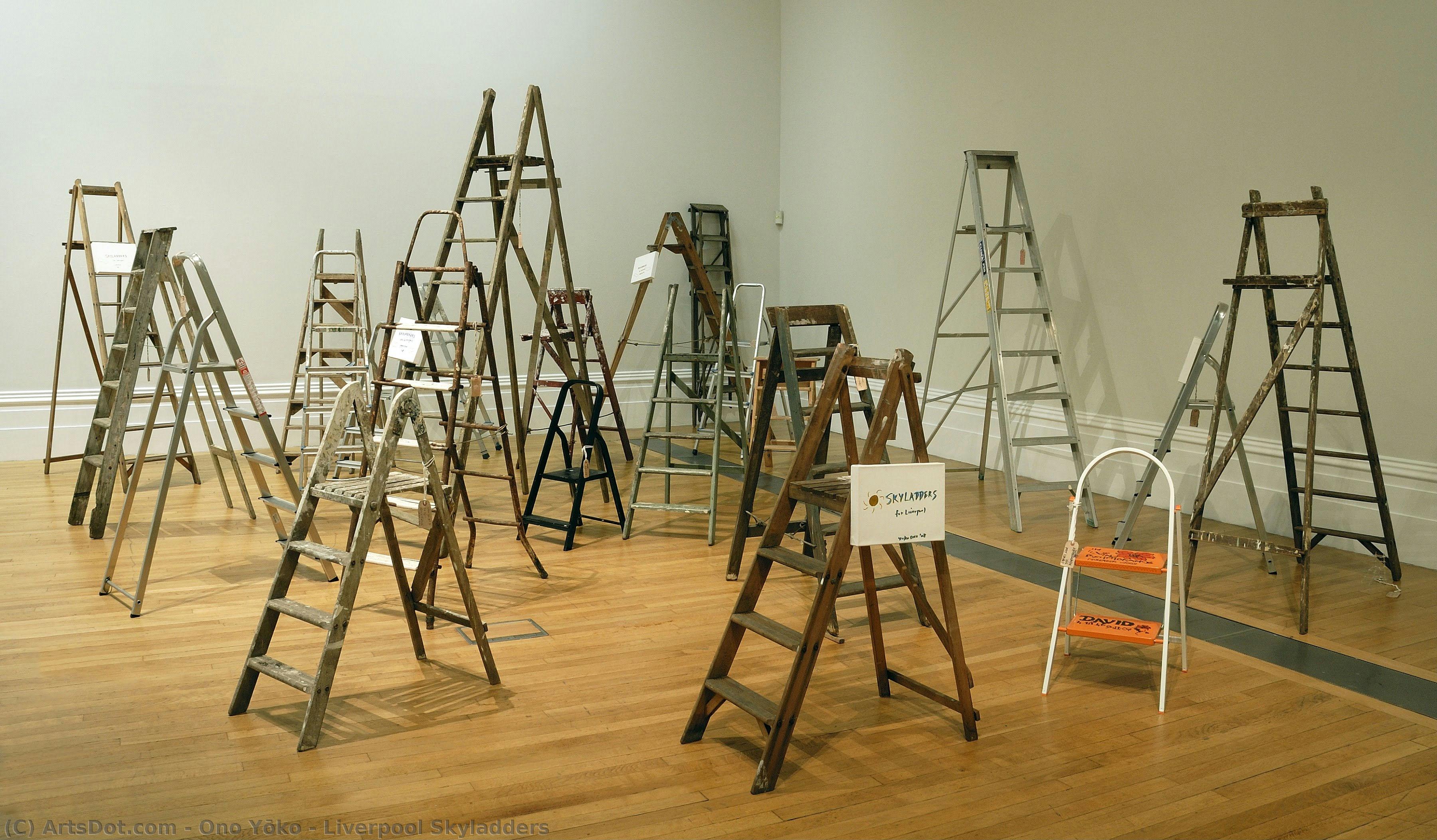 Liverpool Skyladders — Yoko Ono