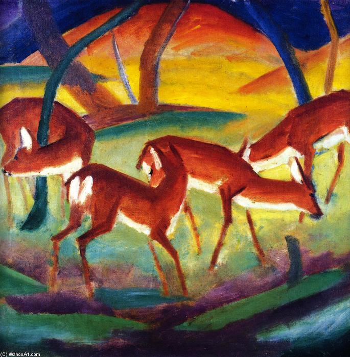 Red Deer I — Franz Marc