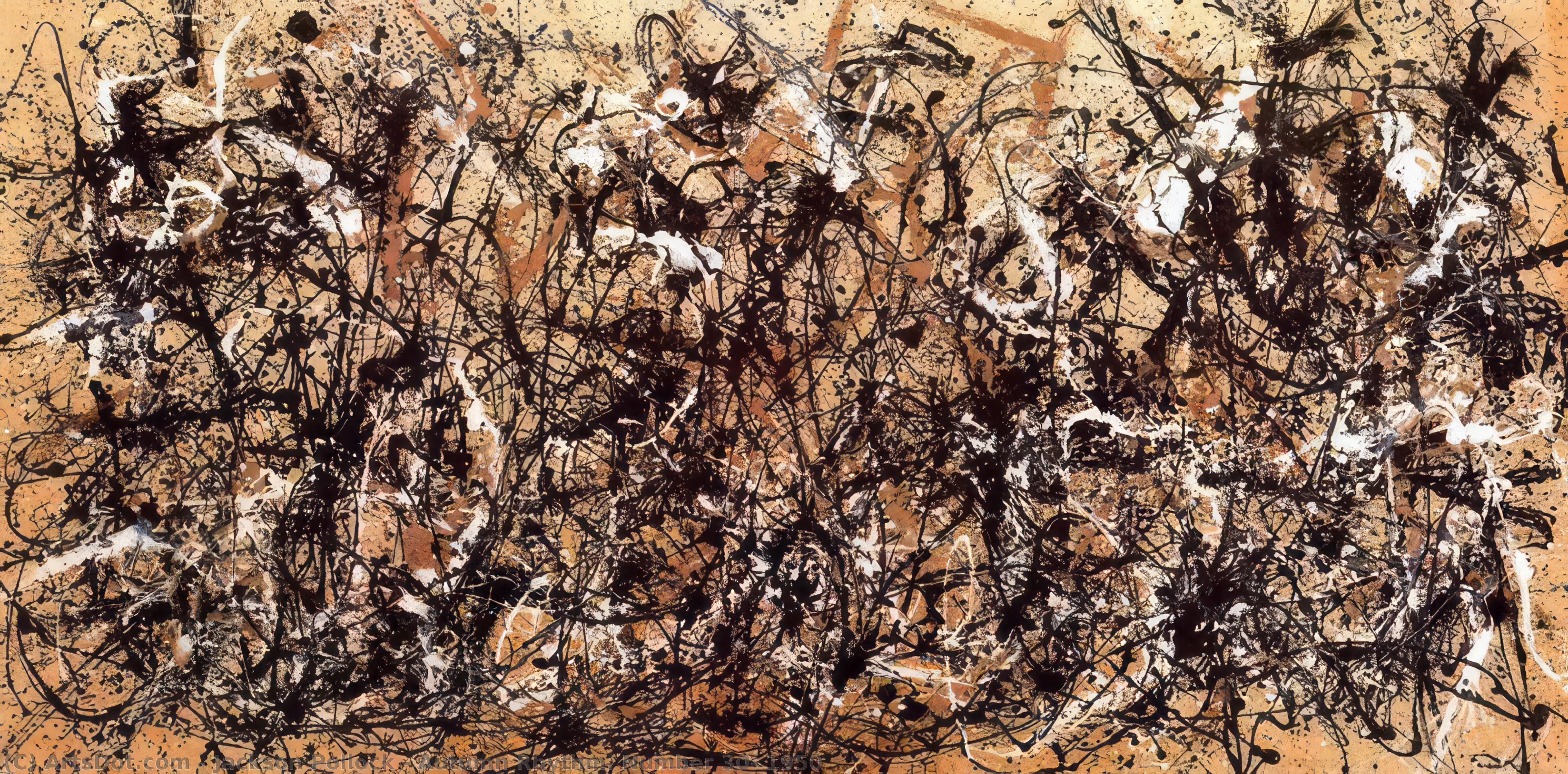 Ritmo Outonal Número 30 — Jackson Pollock