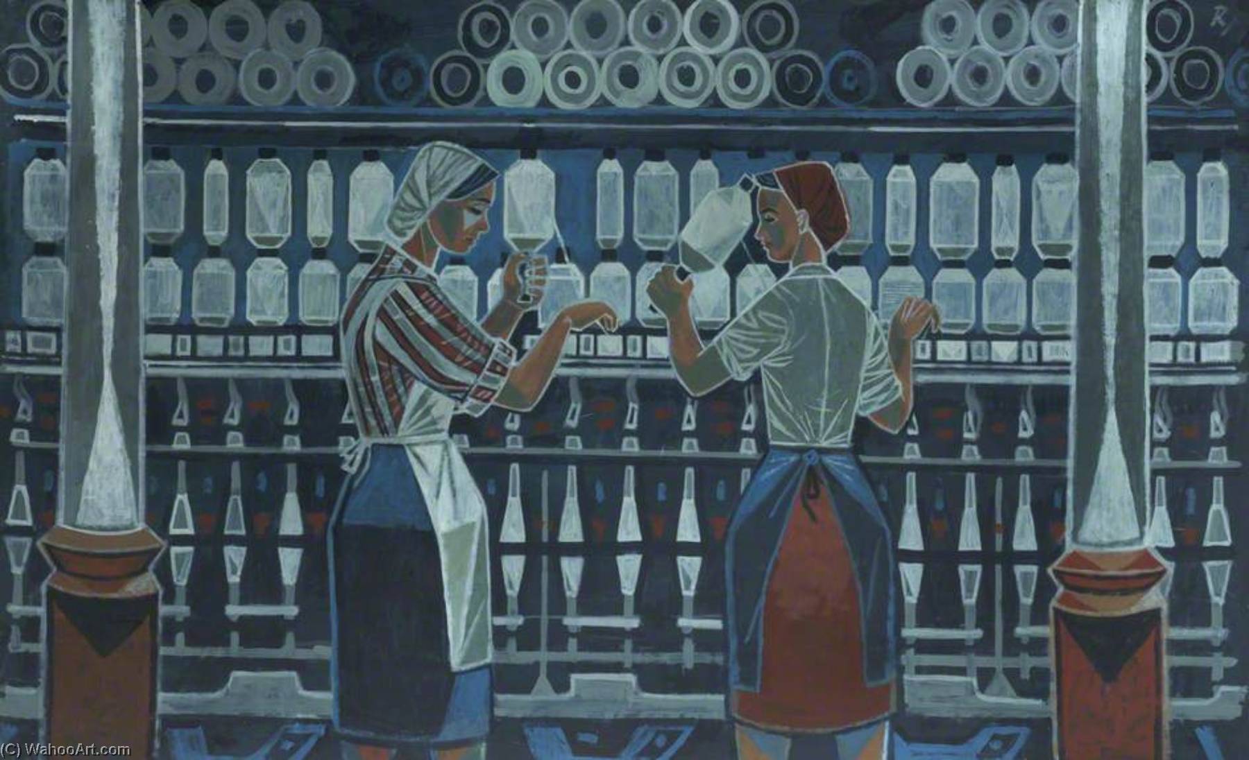 Textile Workers — Cliff Rowe