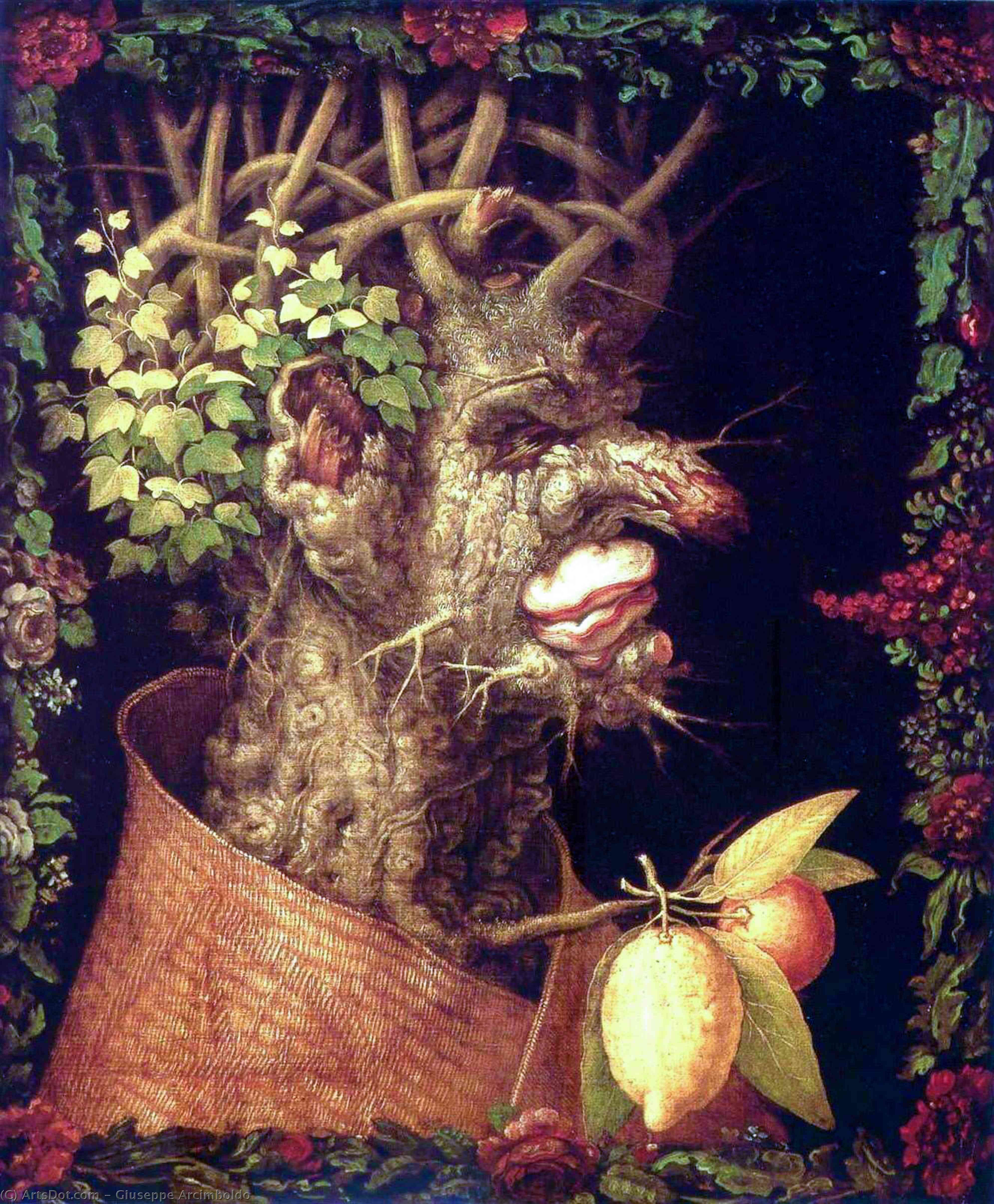 Winter — Giuseppe Arcimboldo