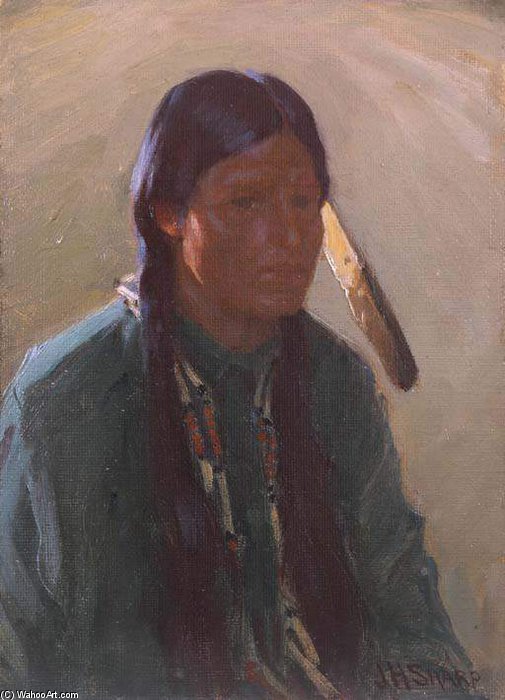 Eagle Feather — Joseph Henry Sharp