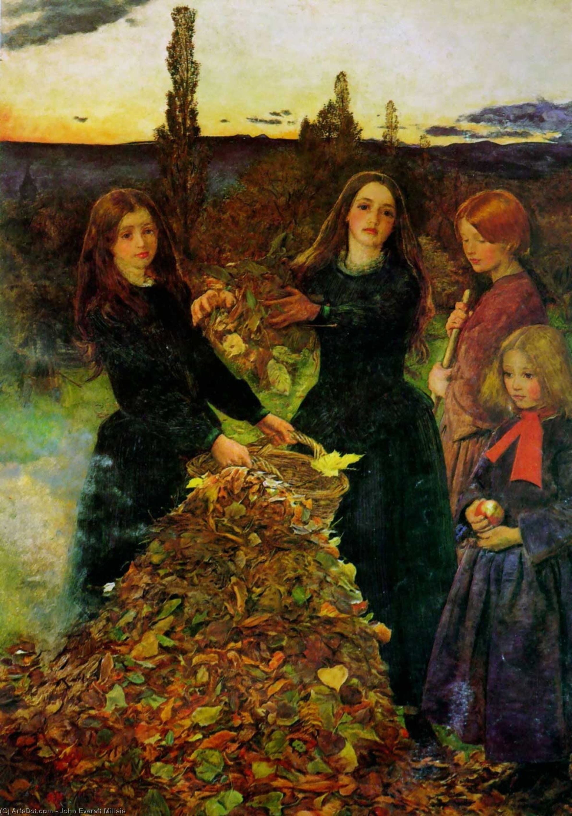 Høstfarger — John Everett Millais