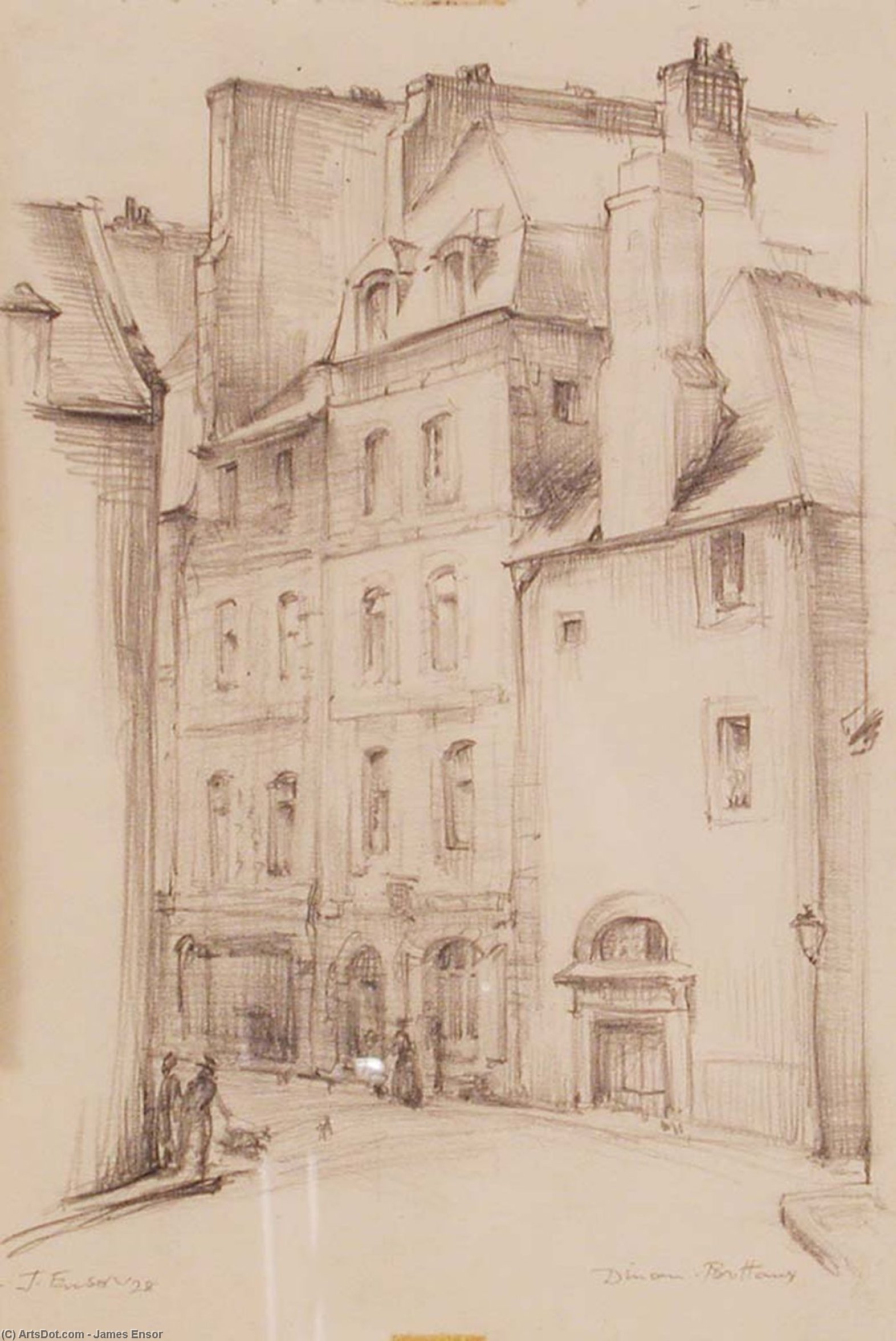 Dinan, Brittany — James Ensor