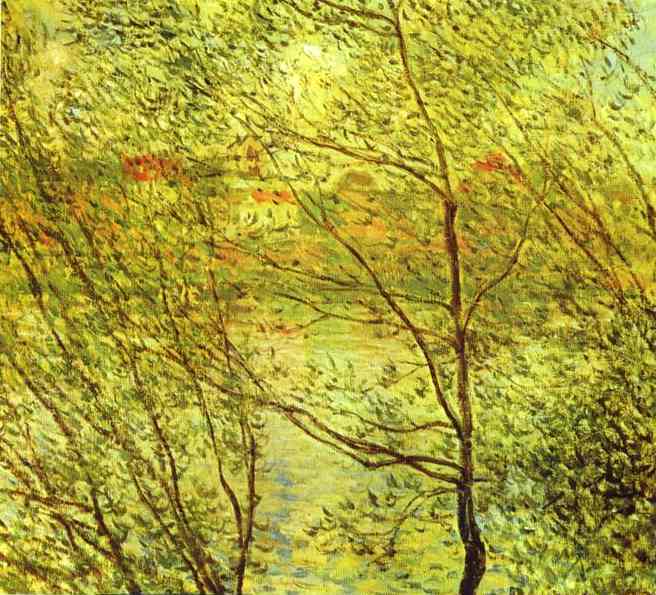 Banks Of The Seine — Claude Monet