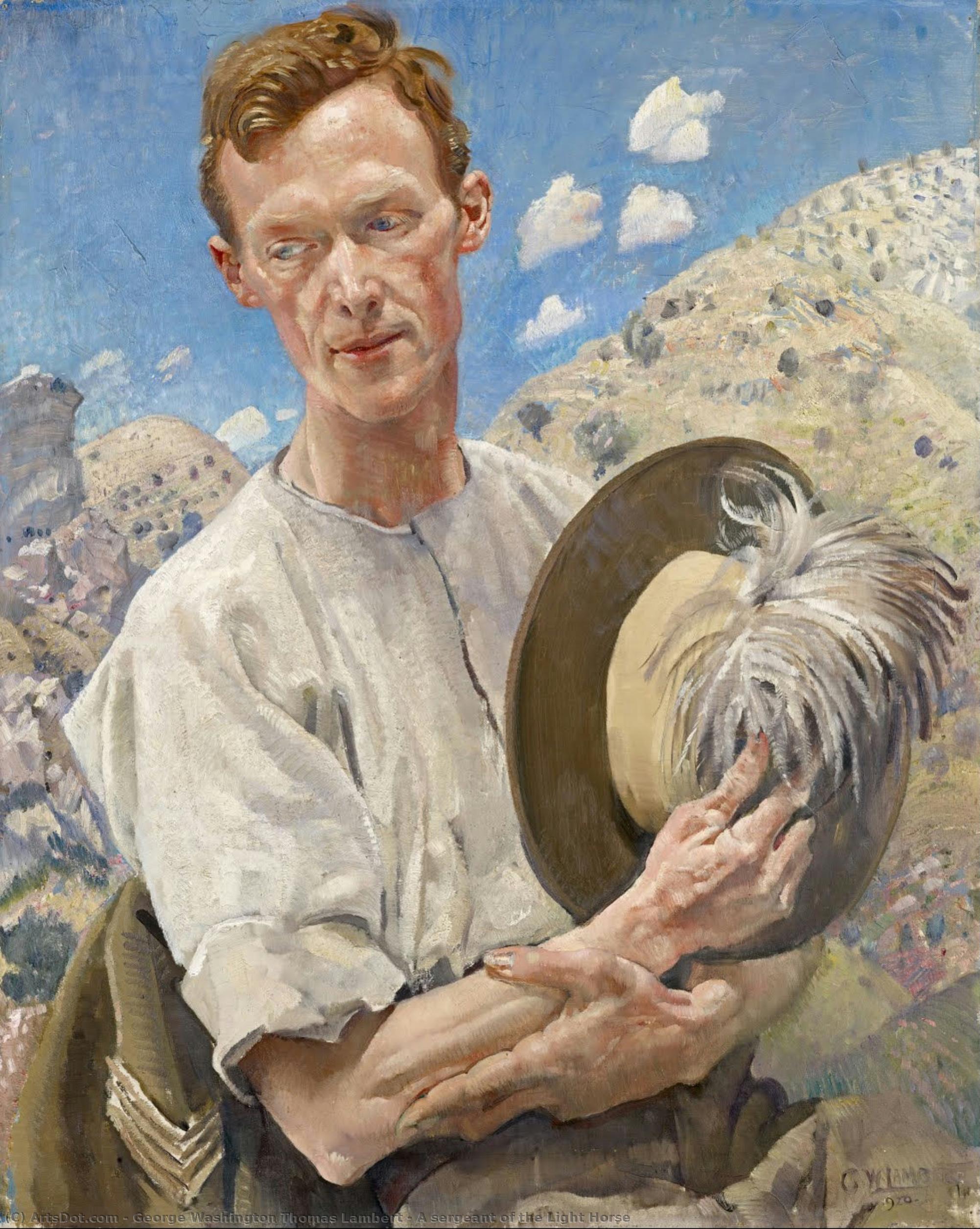 Ein Sergeant Der Light Horse — George Washington Thomas Lambert