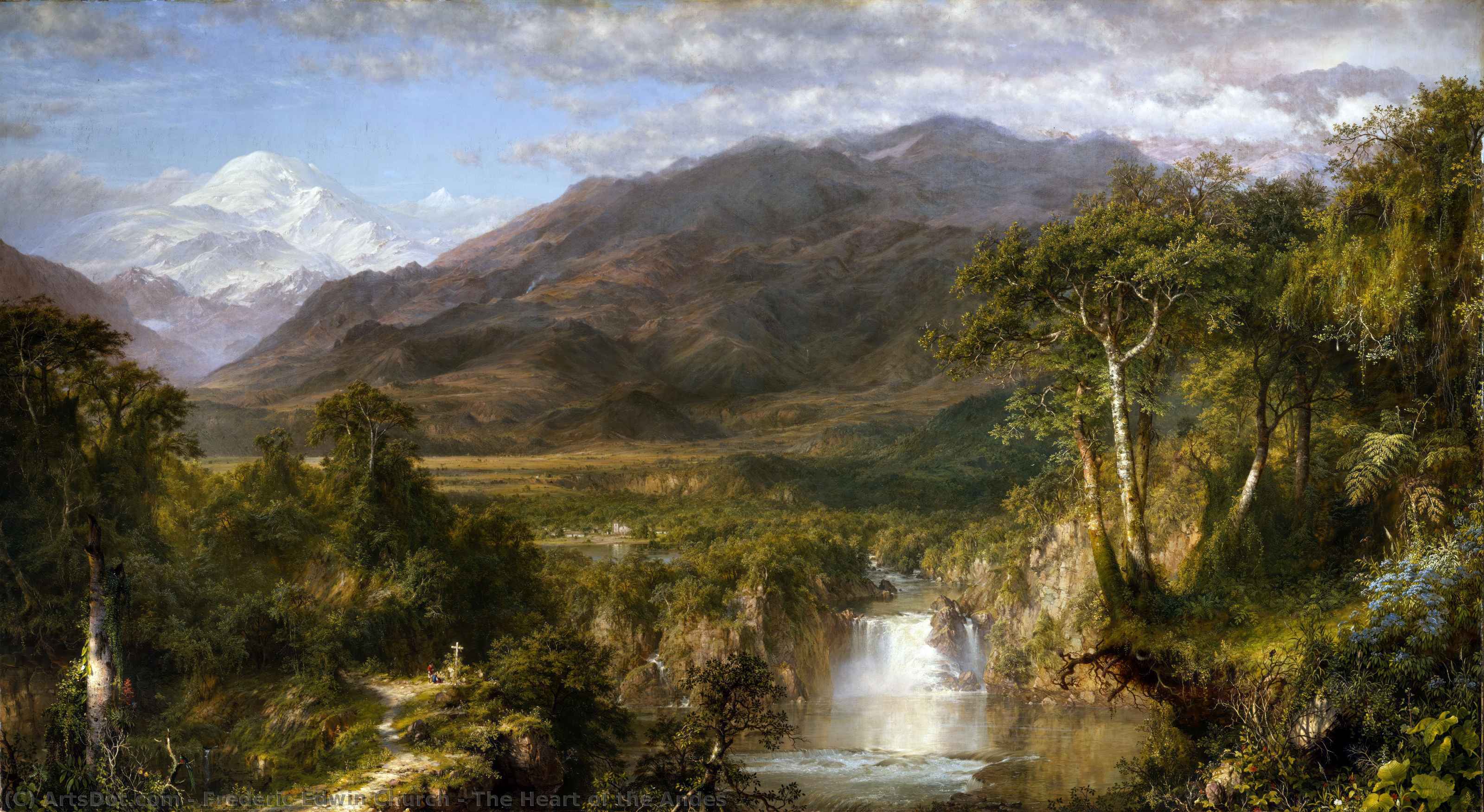 Srce Ande — Frederic Edwin Church