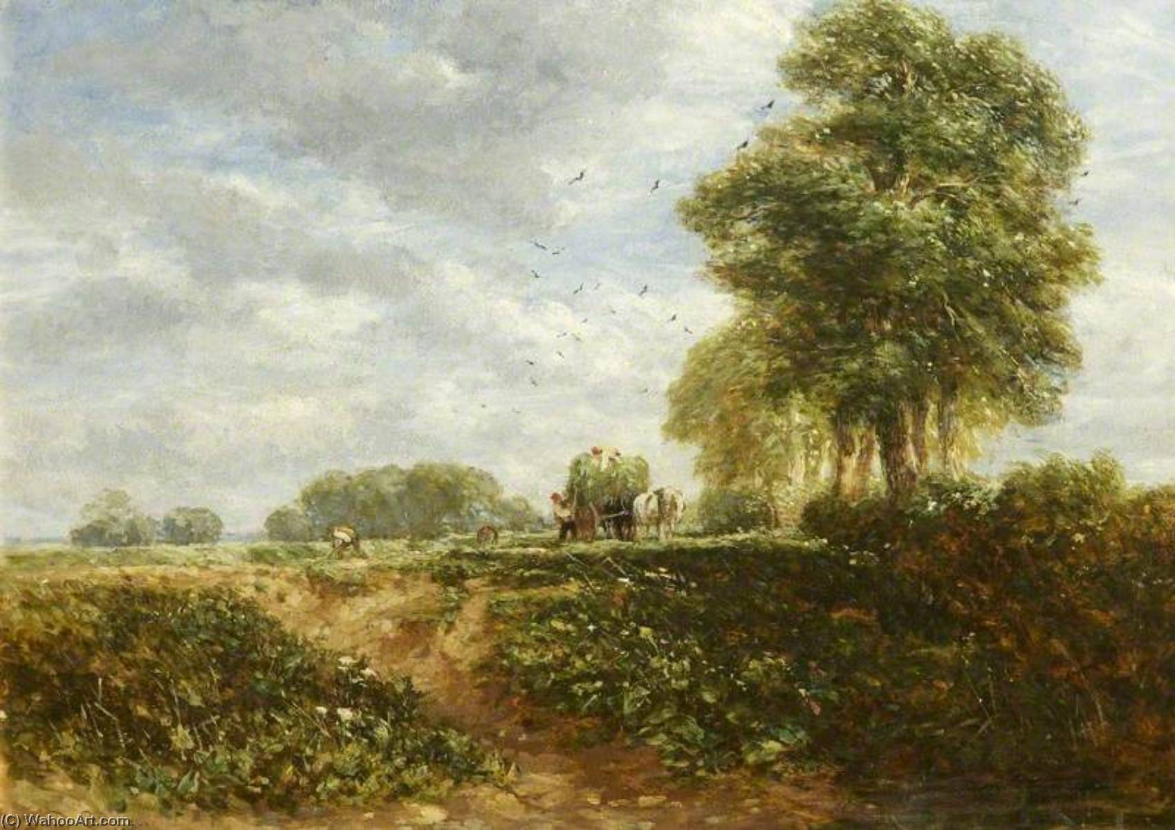 Carrying Vetches — David Cox The Elder
