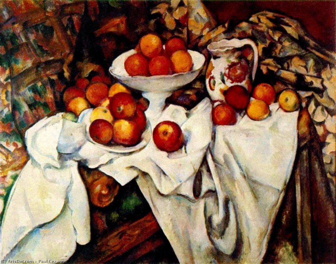 Äpfel Und Orangen — Paul Cézanne