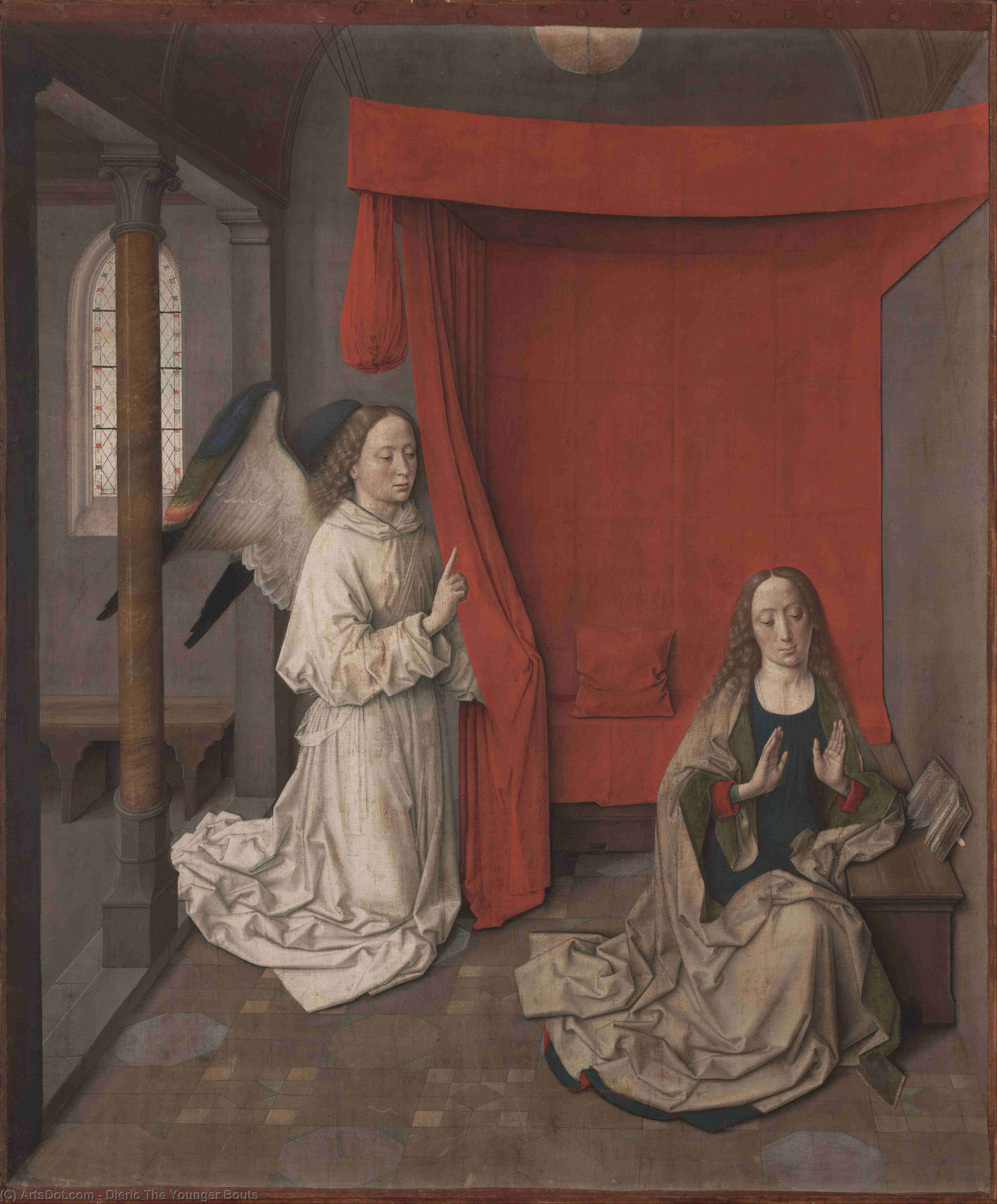 Annunciation — Dierik Bouts Mlađi
