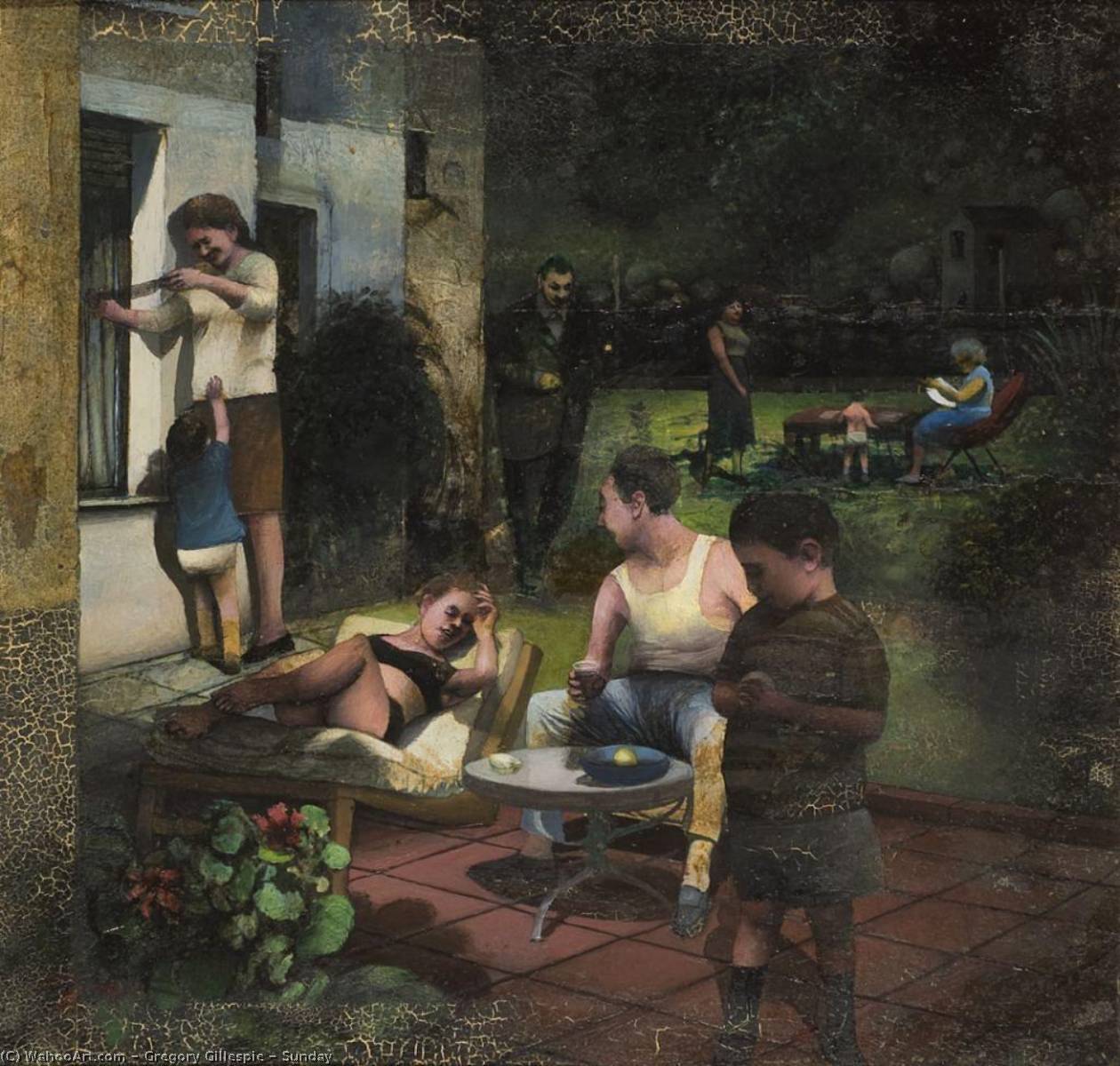 Sunday — Gregory Gillespie