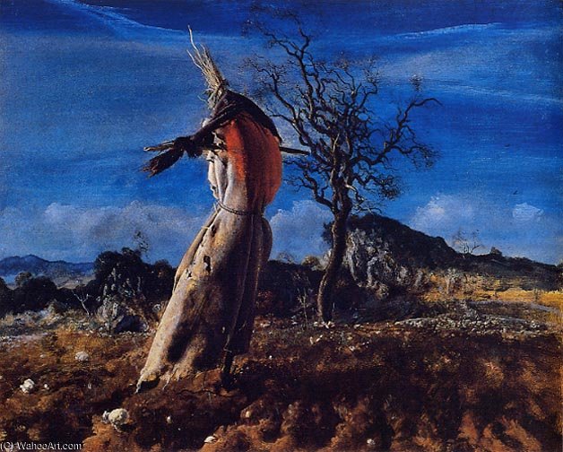 The Scarecrow — Pietro Annigoni