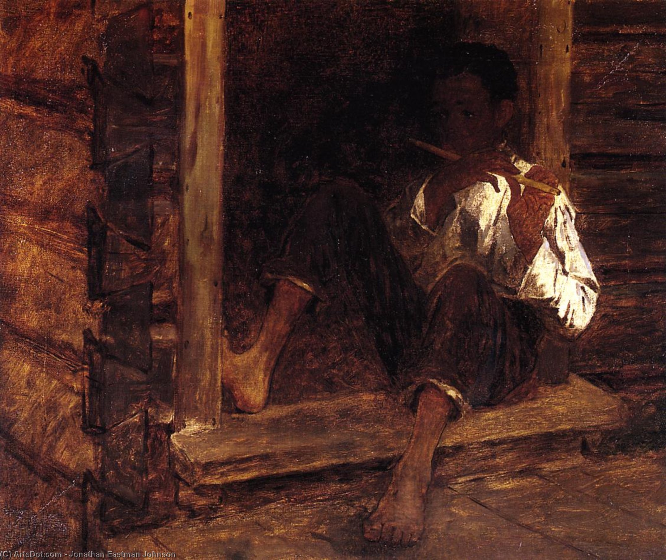 Negro Boy — Jonathan Eastman Johnson