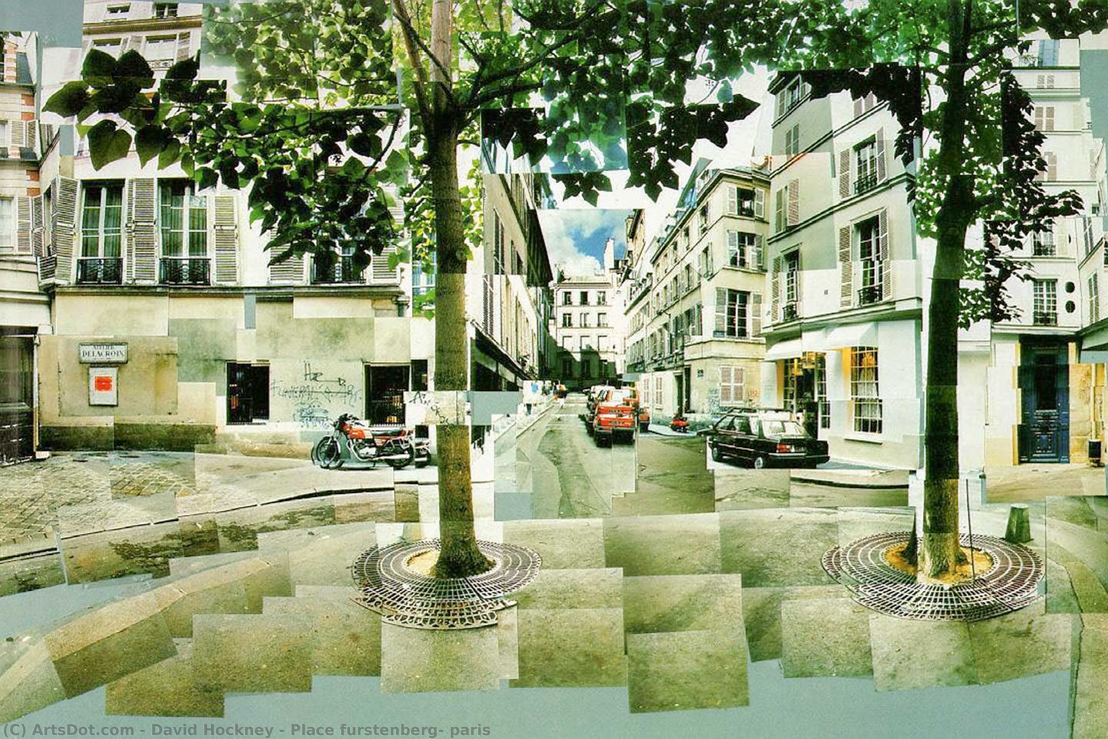 Place Furstenberg, Paris — David Hockney