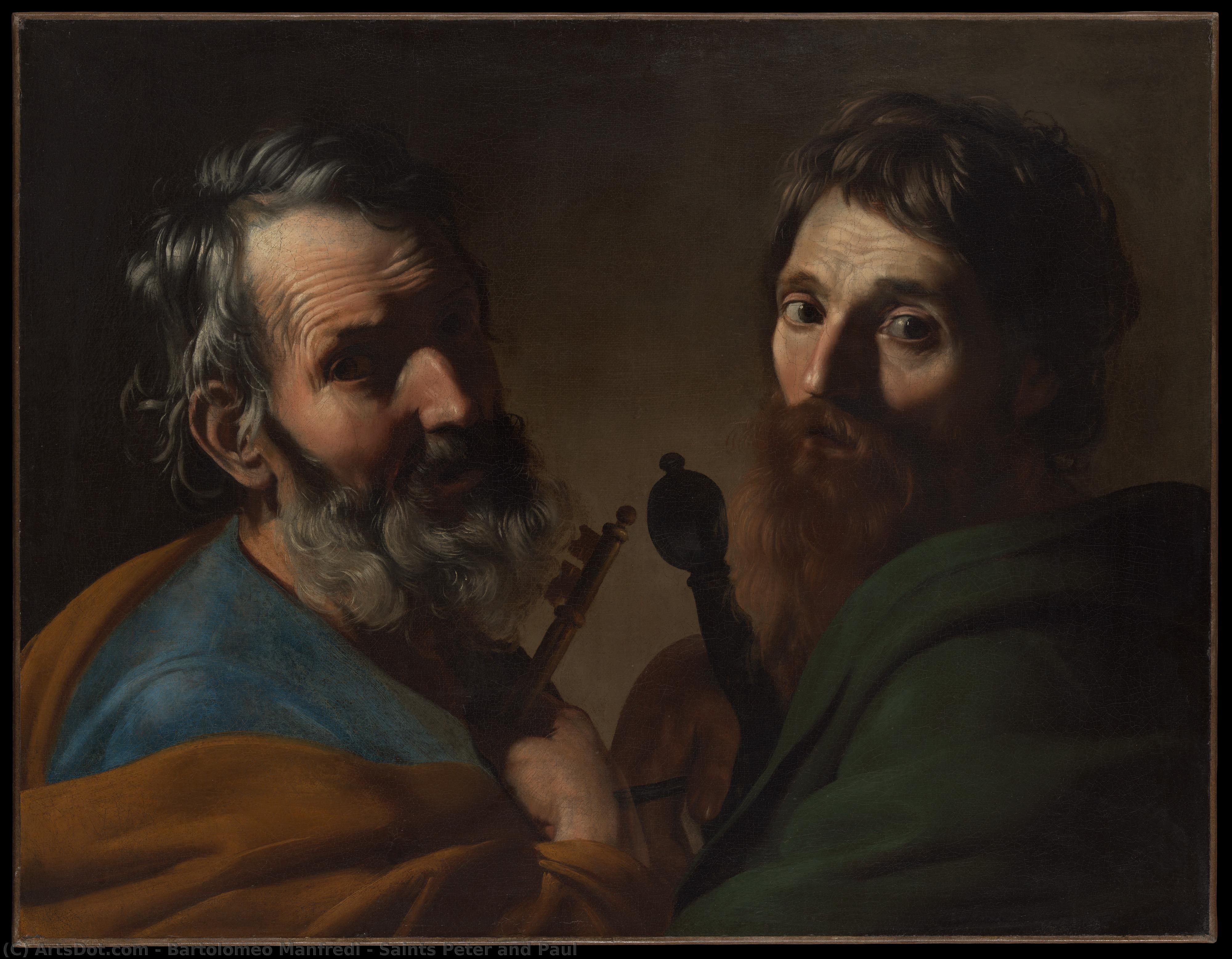 Saints Peter And Paul — Bartolomeo Manfredi