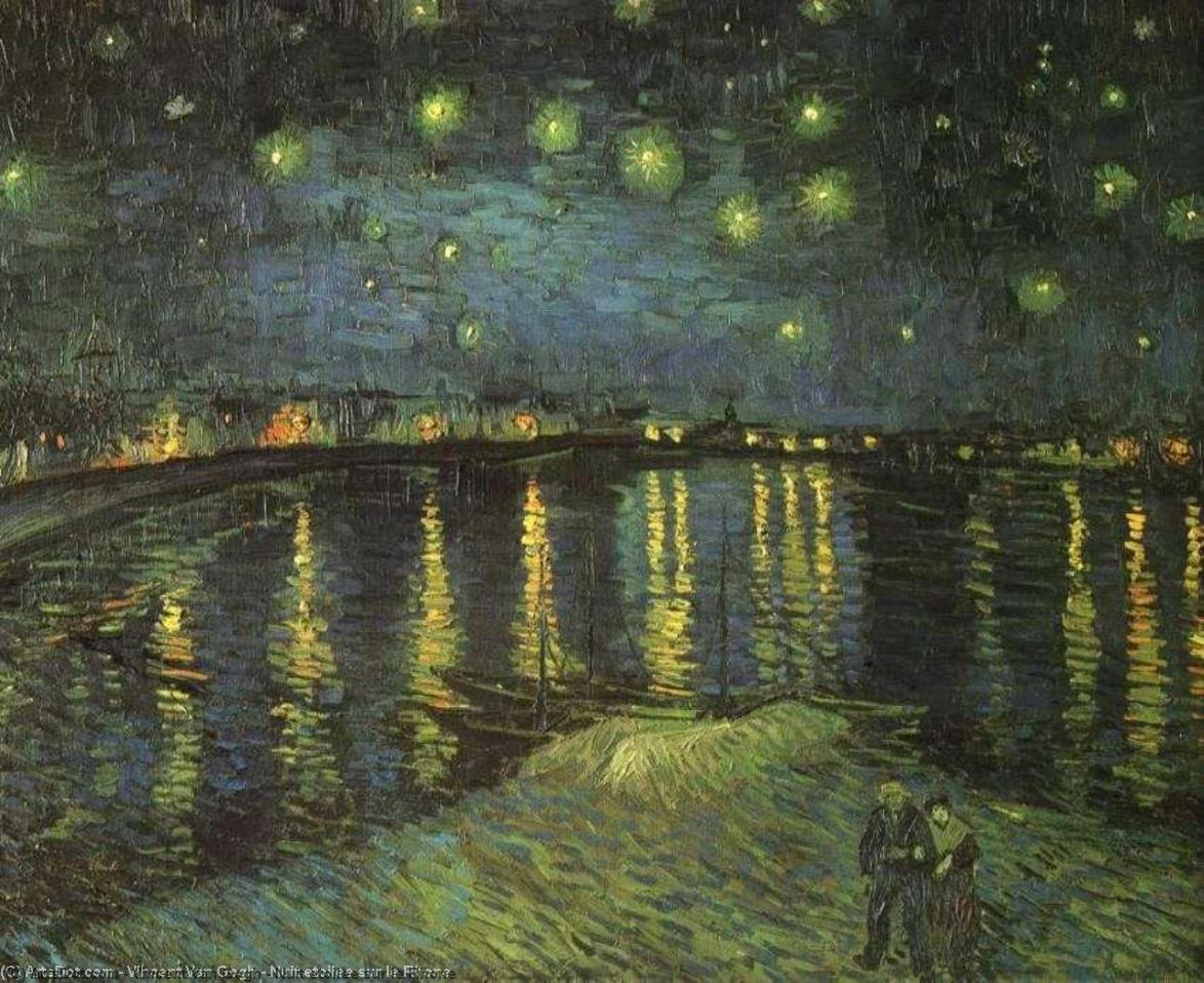 Nuit Étoilée Sur Le Rhône — Vincent Willem Van Gogh