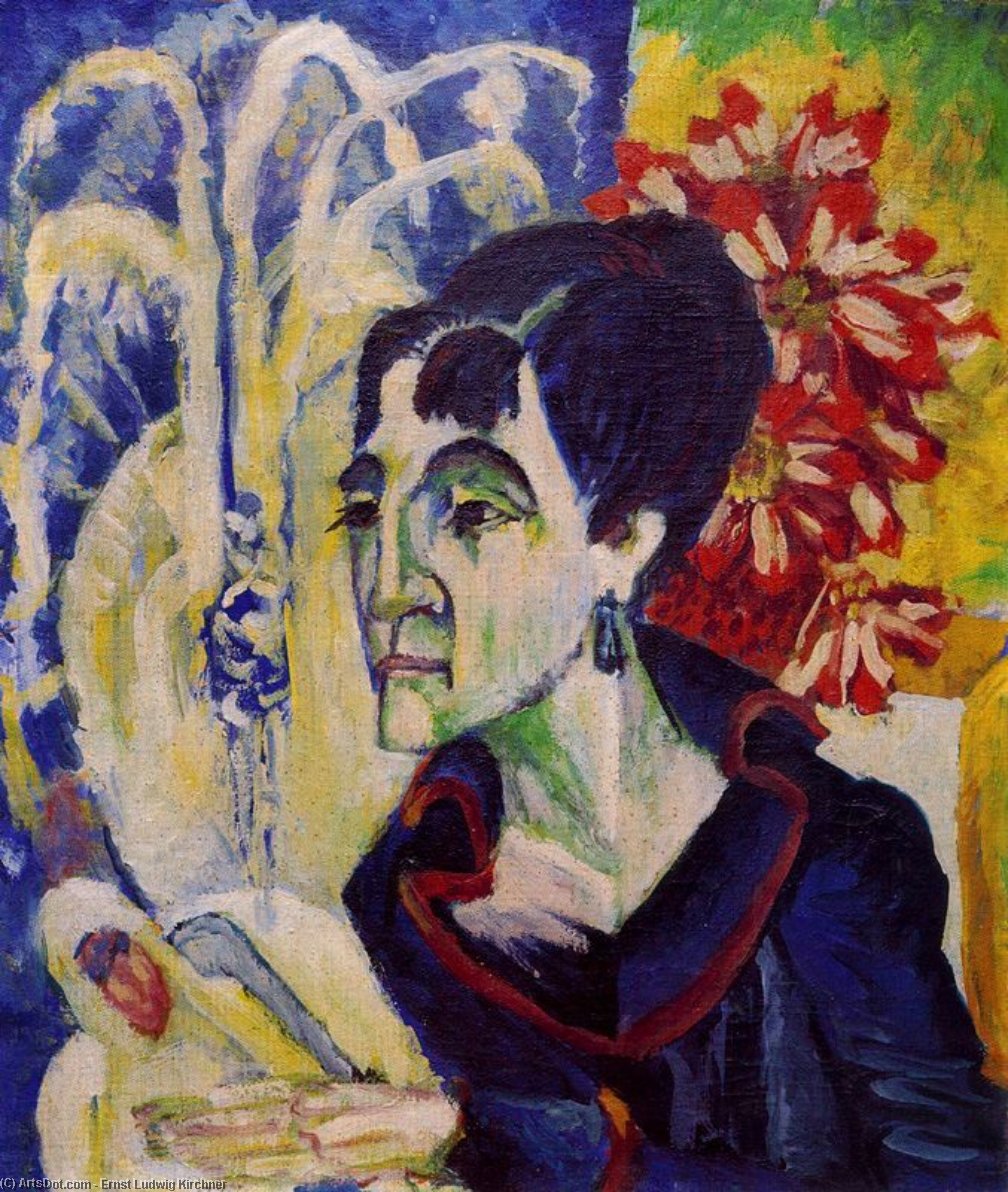 Kopf Von Erna — Ernst Ludwig Kirchner