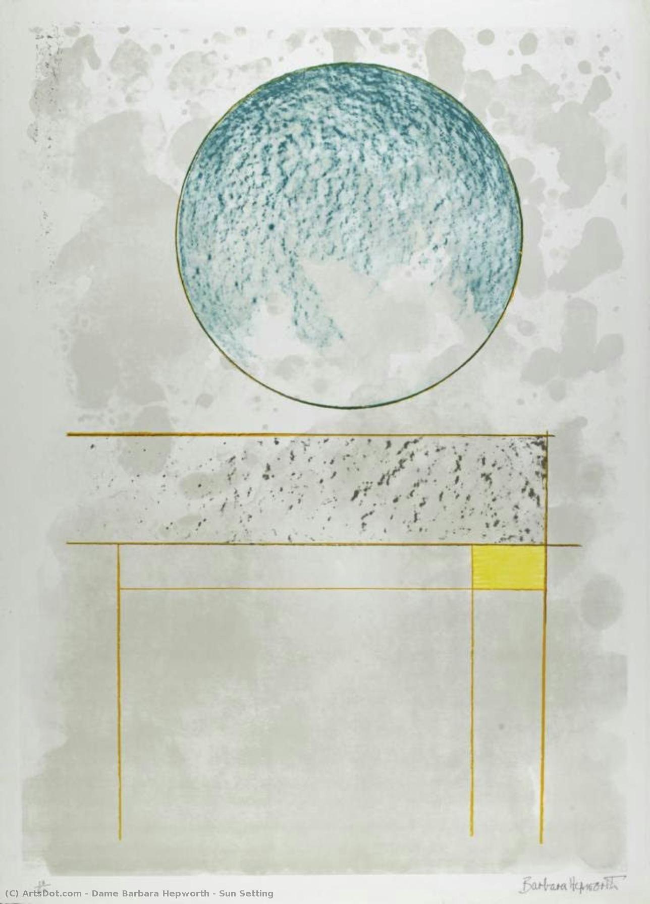 Sun Setting — Barbara Hepworth