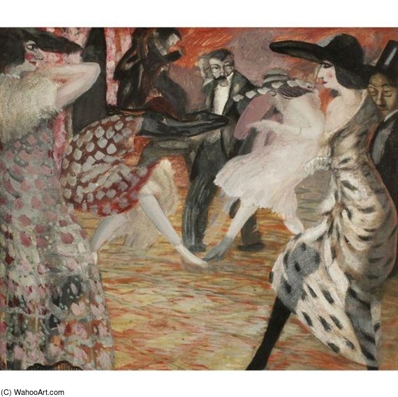 An Der Walldame — Boris Dmitrievich Grigoriev