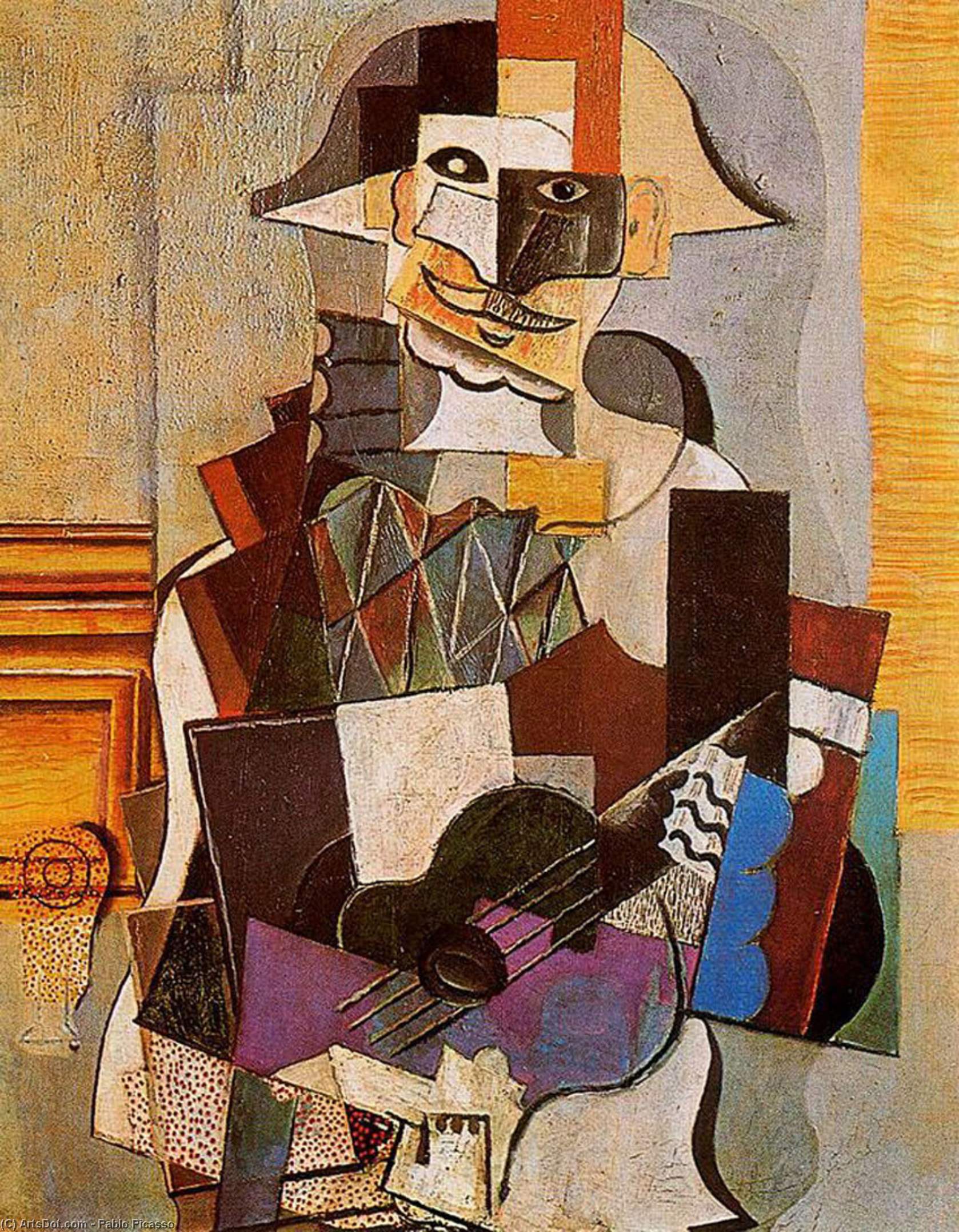 Harlequin — Pablo Picasso