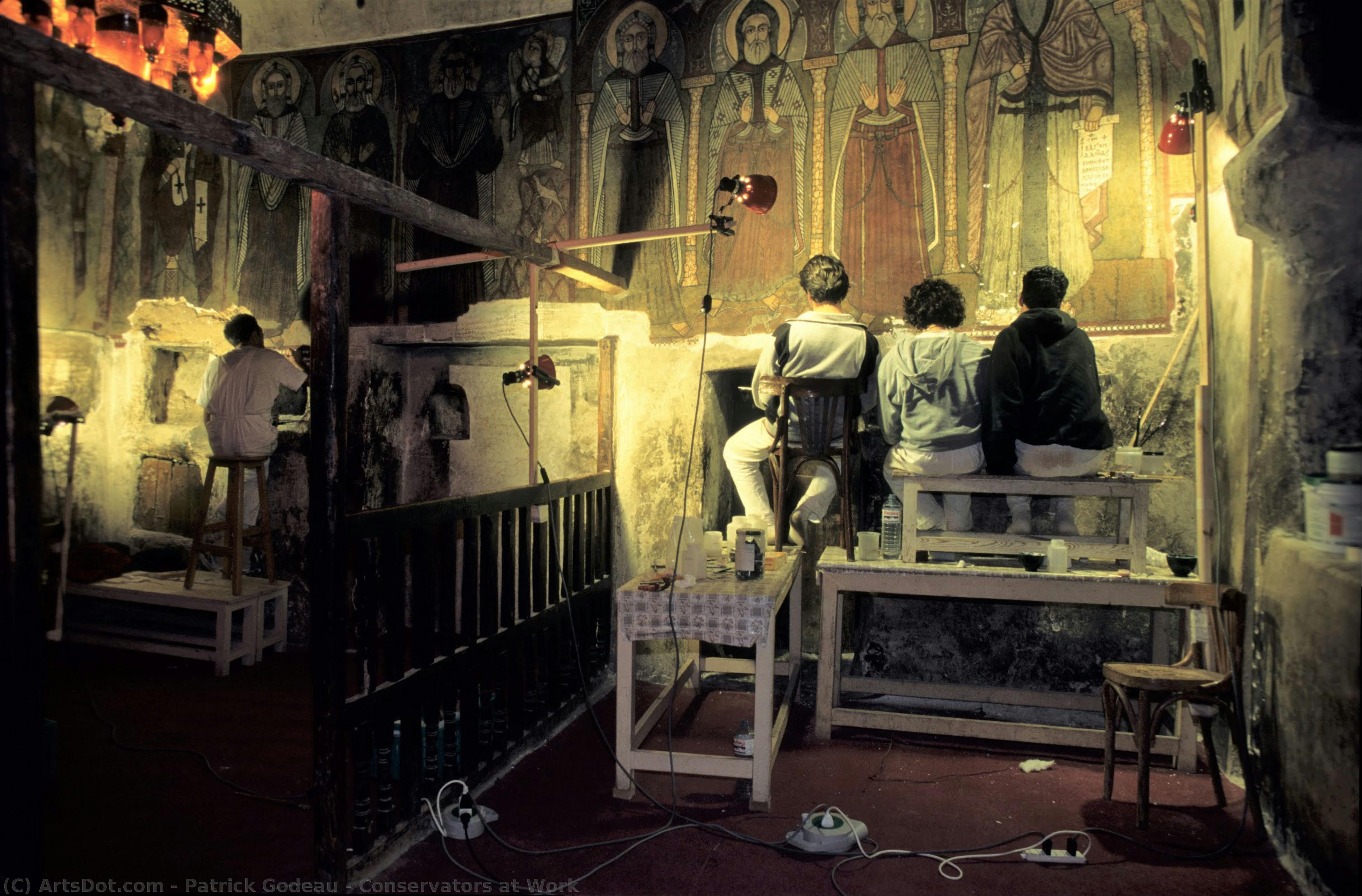 Conservators At Work — Patrick Godeau