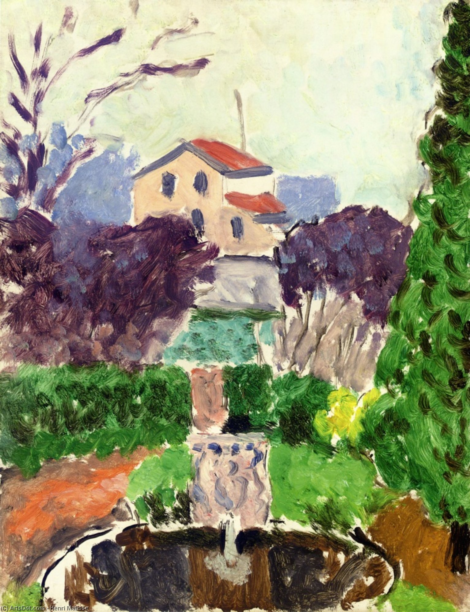 Kunstniku Müürilukk Issy Les Moulineaux — Henri Matis