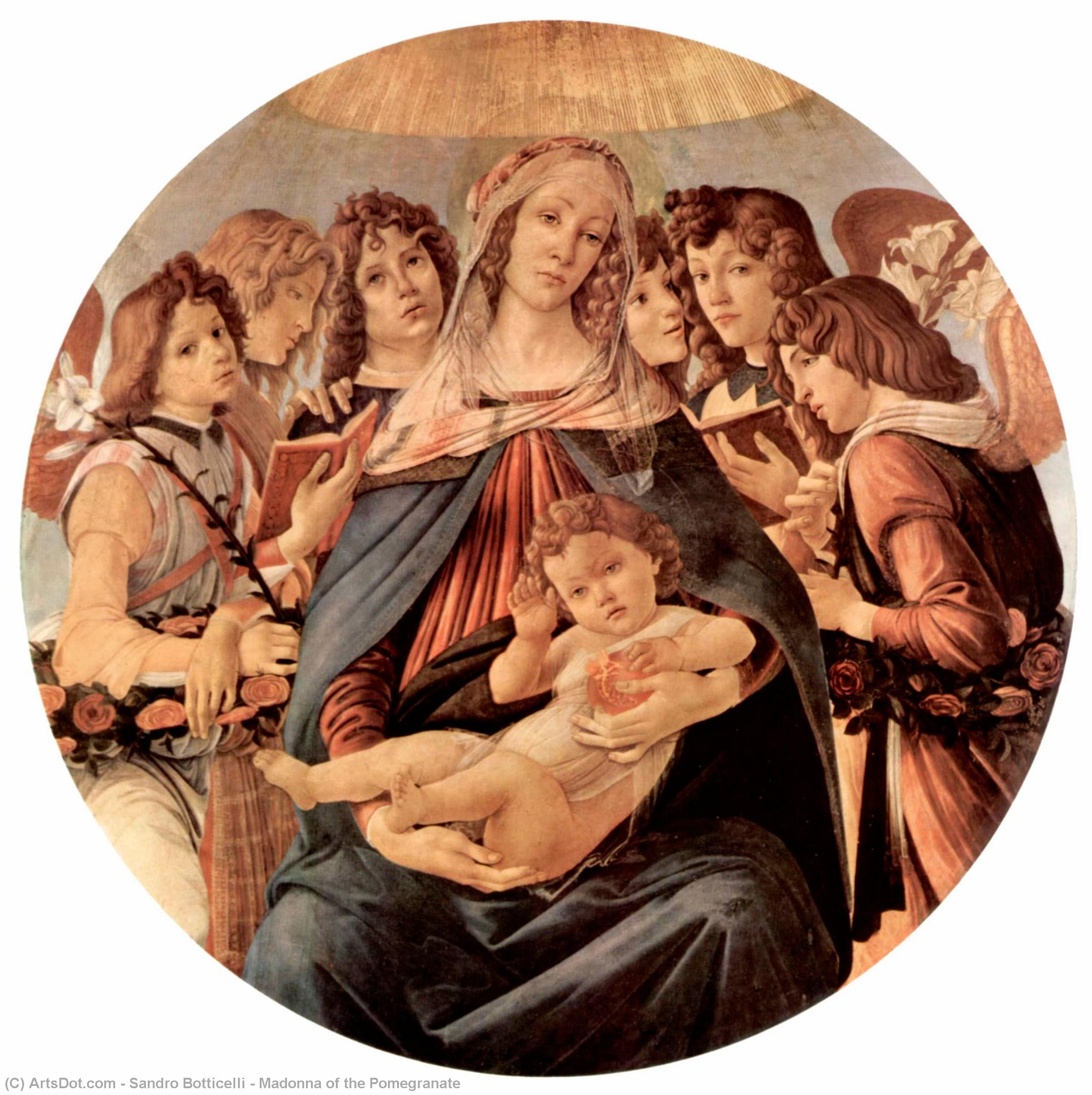 Madonna Della Prugna — Sandro Botticelli