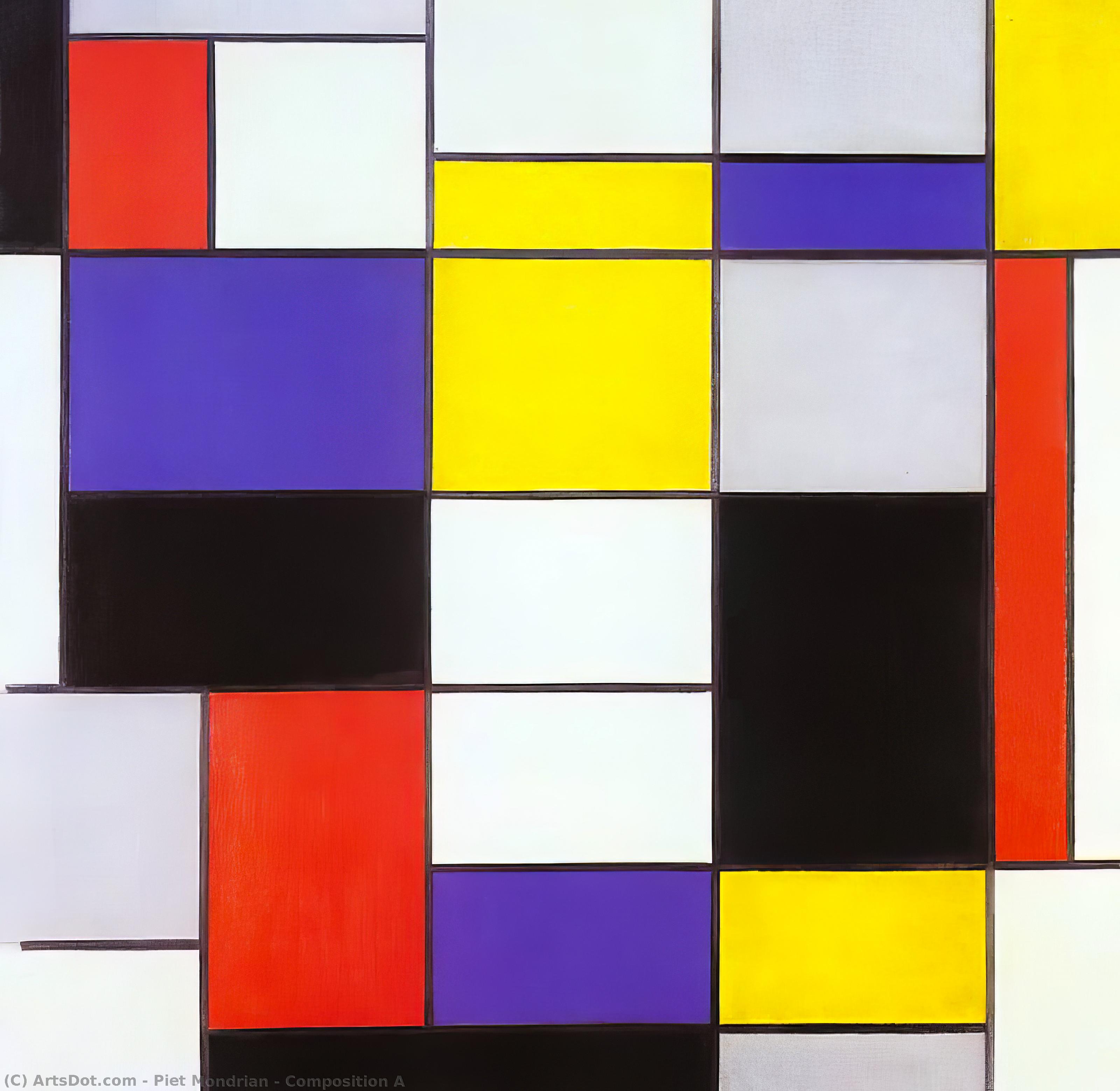 Composition A — Piet Mondrian