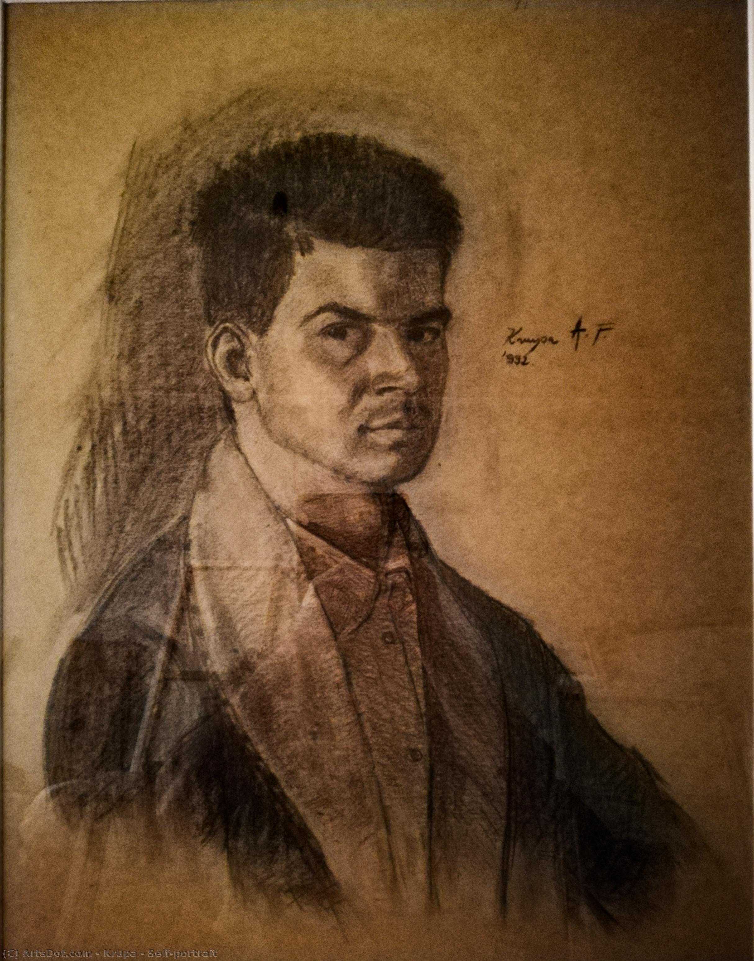 Self-portrait — Krupa