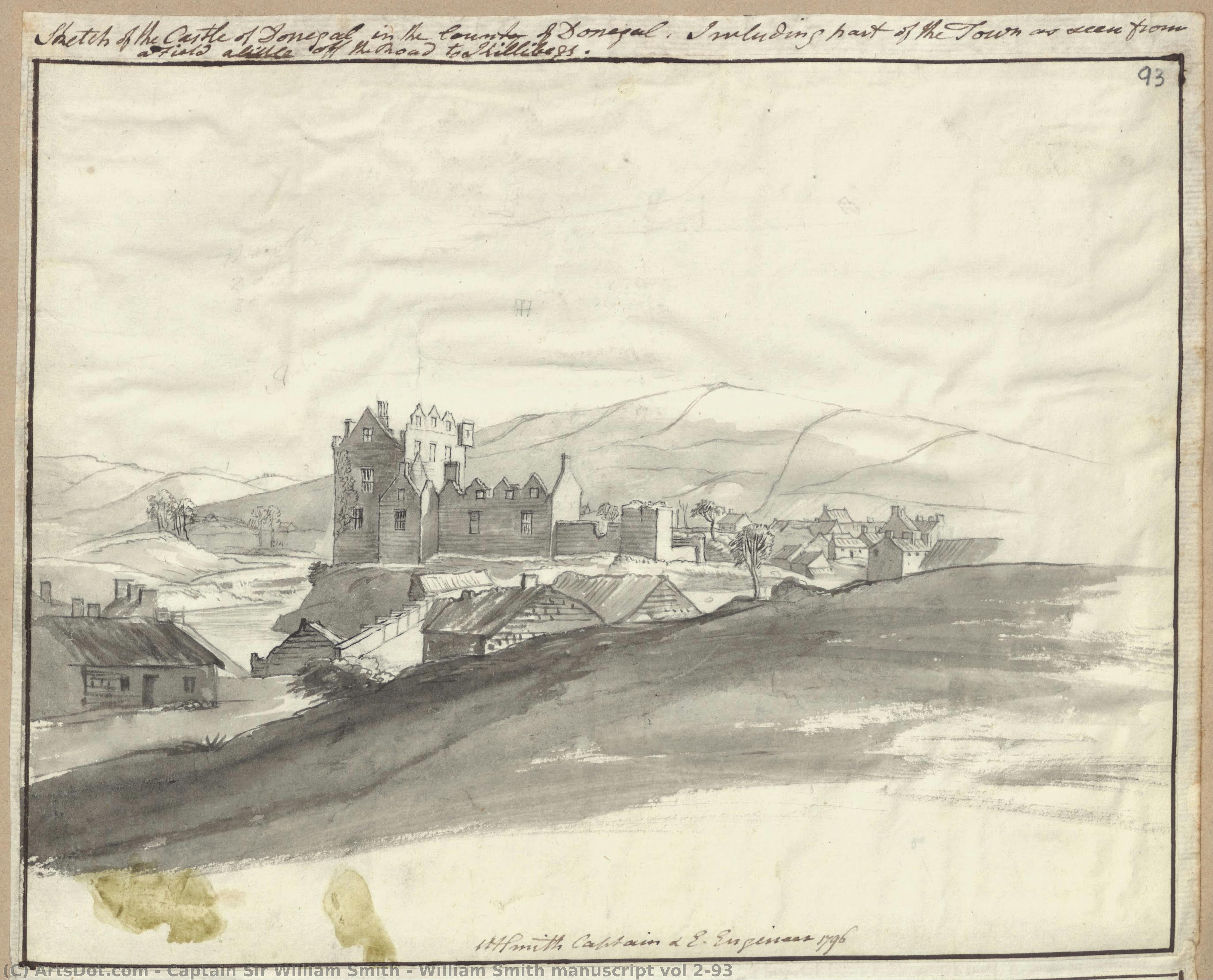 William Smith Manuscript Vol 2/93 — Kapitan Sir William Smith