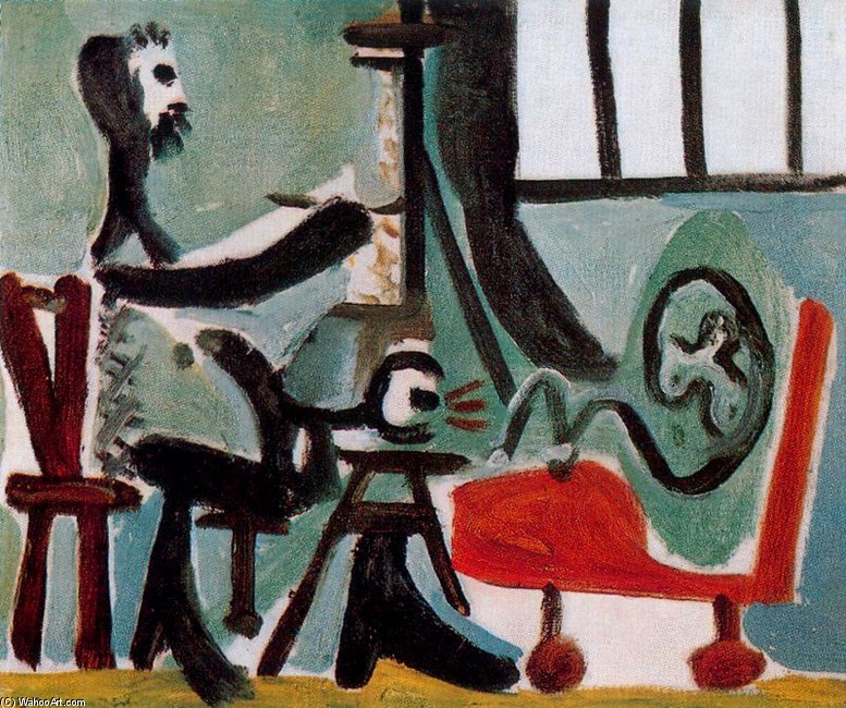 Il Pittore E Il Suo Modello — Pablo Picasso