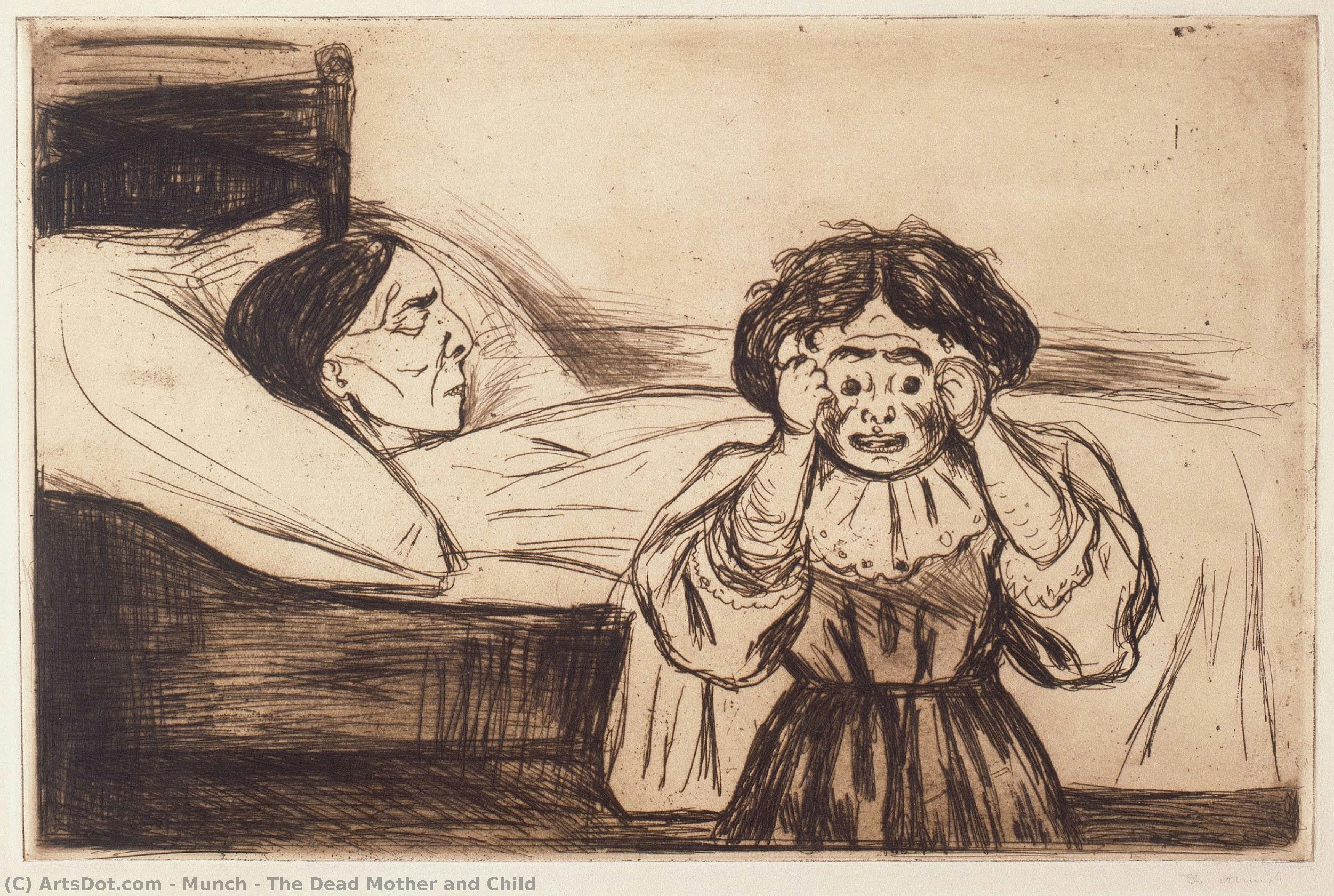 Das Tote Mutter Und Kind — Edvard Munch
