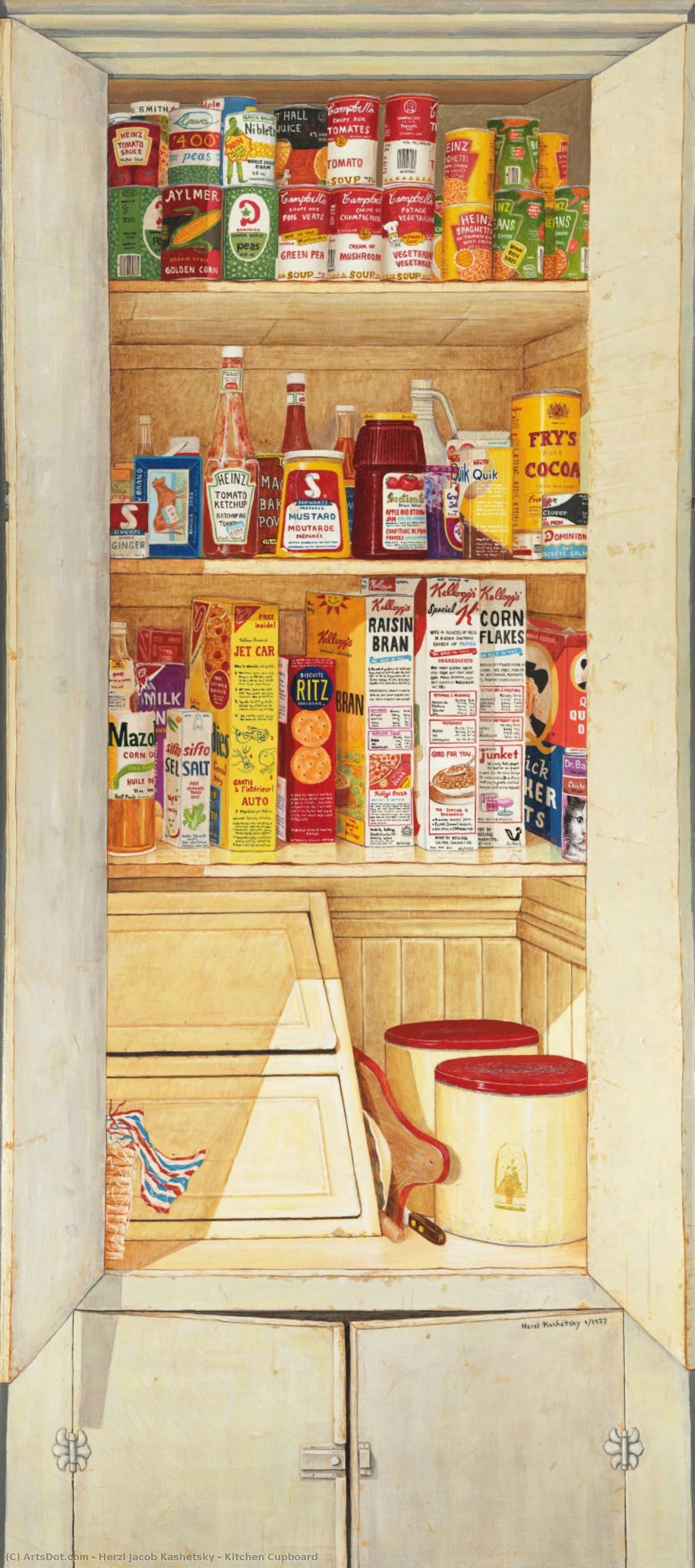 Kitchen Cupboard — Herzl Jacob Kashetsky